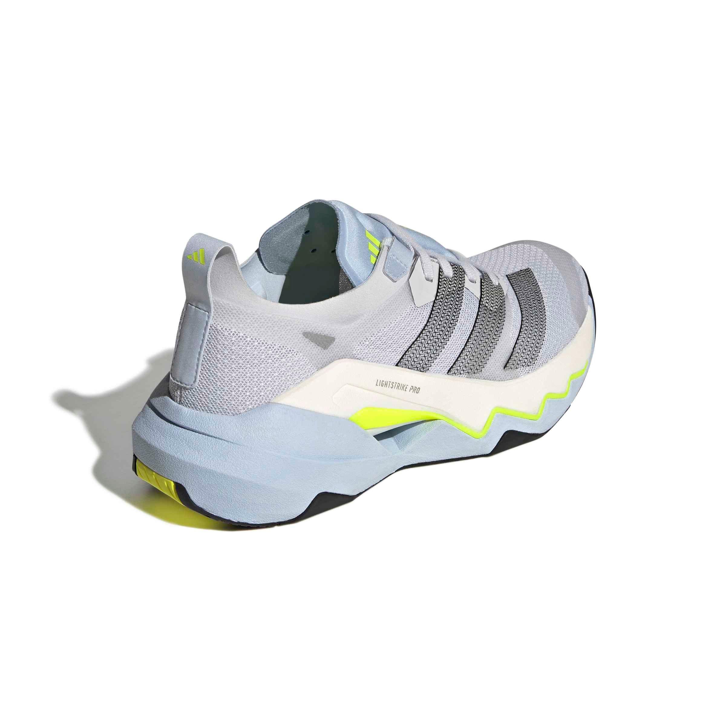 adidas Rapidmove Pro "Dash Grey/Core Black/Crystal Sky" Women's Training Shoe - GREY/BLACK/SKY Thumbnail View 4
