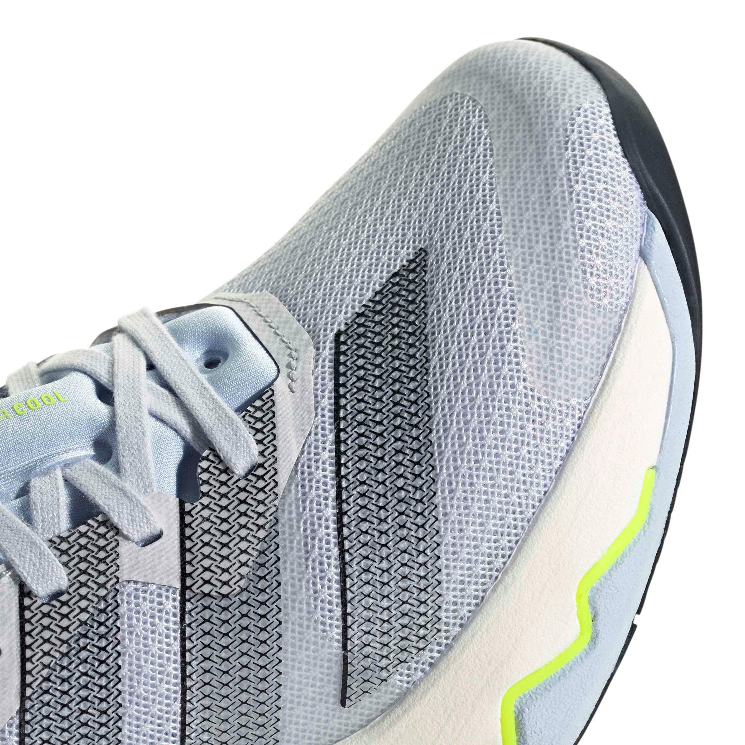 adidas Rapidmove Pro "Dash Grey/Core Black/Crystal Sky" Women's Training Shoe - GREY/BLACK/SKY Thumbnail View 7