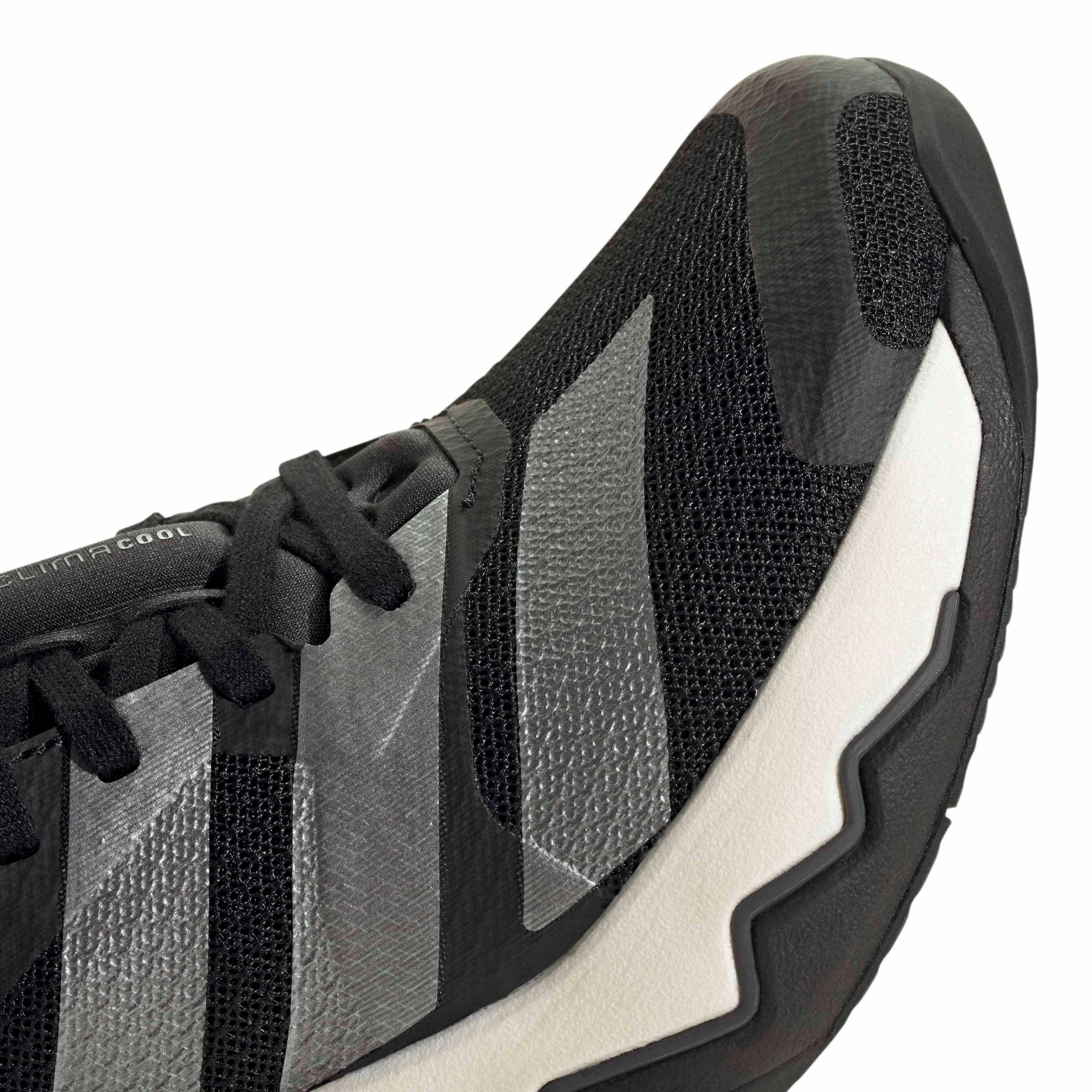 adidas Rapidmove Pro "Core Black/Iron Metallic/Grey Five" Women's Training Shoe - BLACK/IRON/GREY Thumbnail View 7