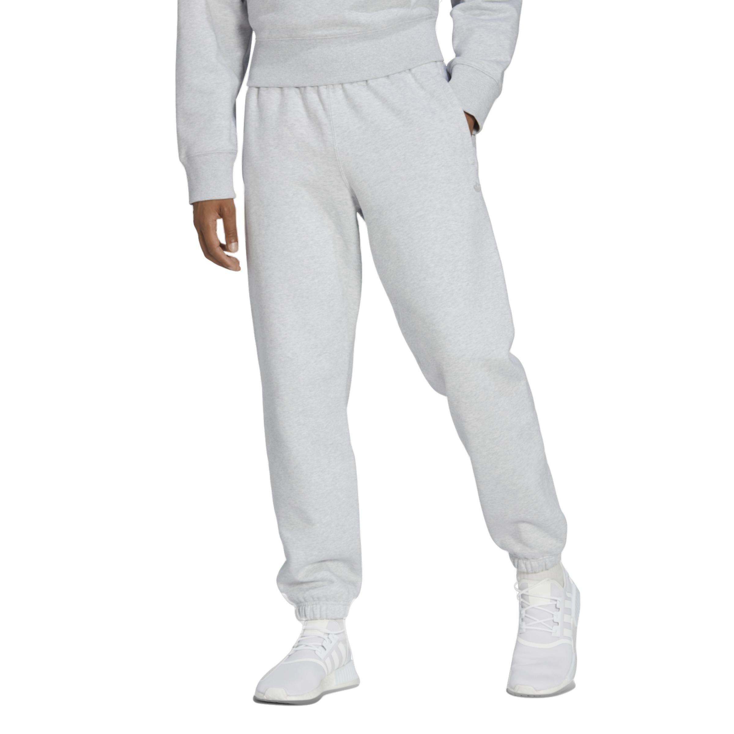 Buy Adidas Premium Essentials Track Pants In Grey