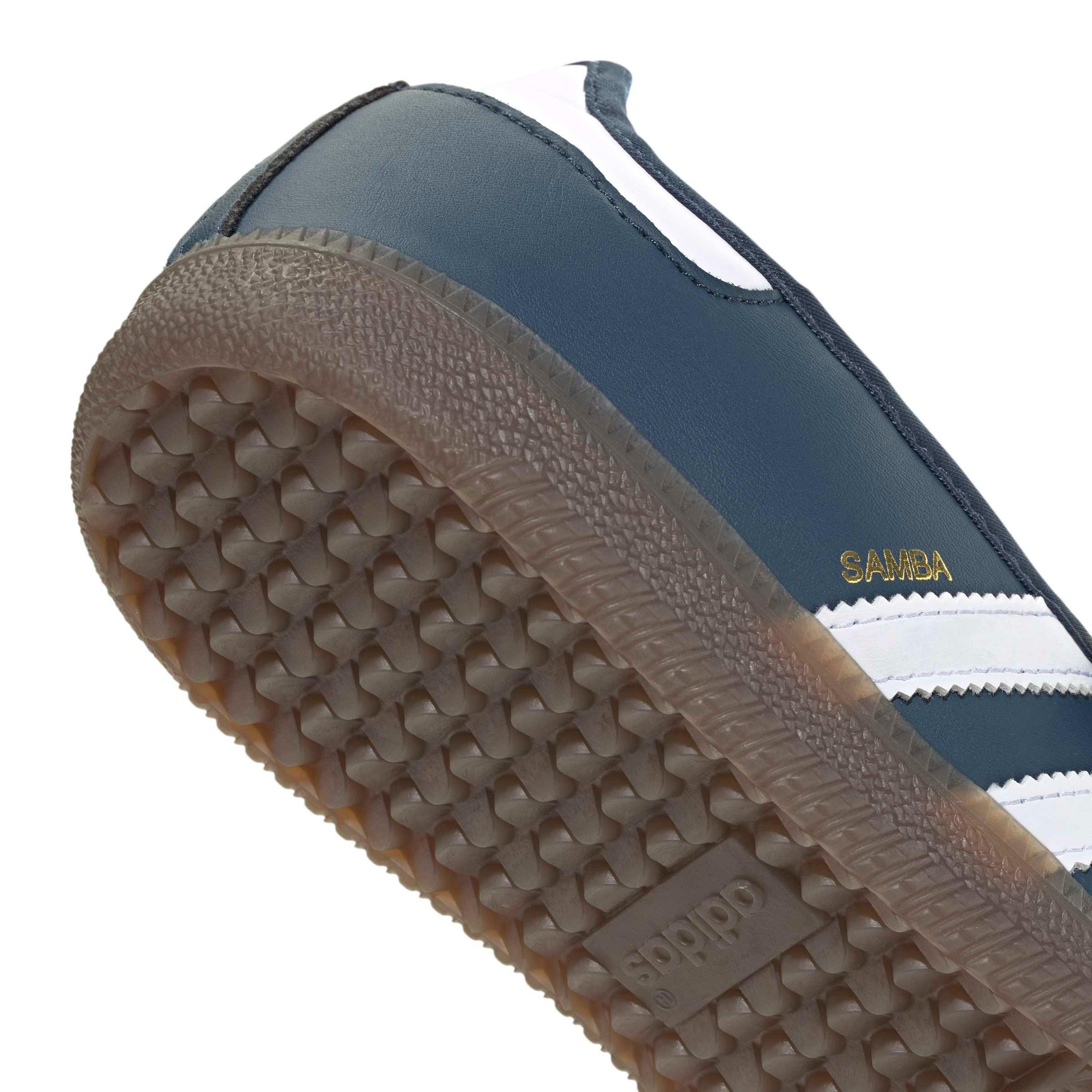 adidas Originals Samba OG "Crew Navy/Ftwr White/Gold Metallic" Women's Shoe - NAVY/WHITE/GOLD Thumbnail View 8