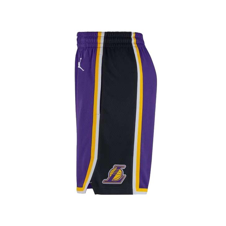 Nike Youth Los Angeles Lakers Purple Starting 5 Shorts, Boys', Small