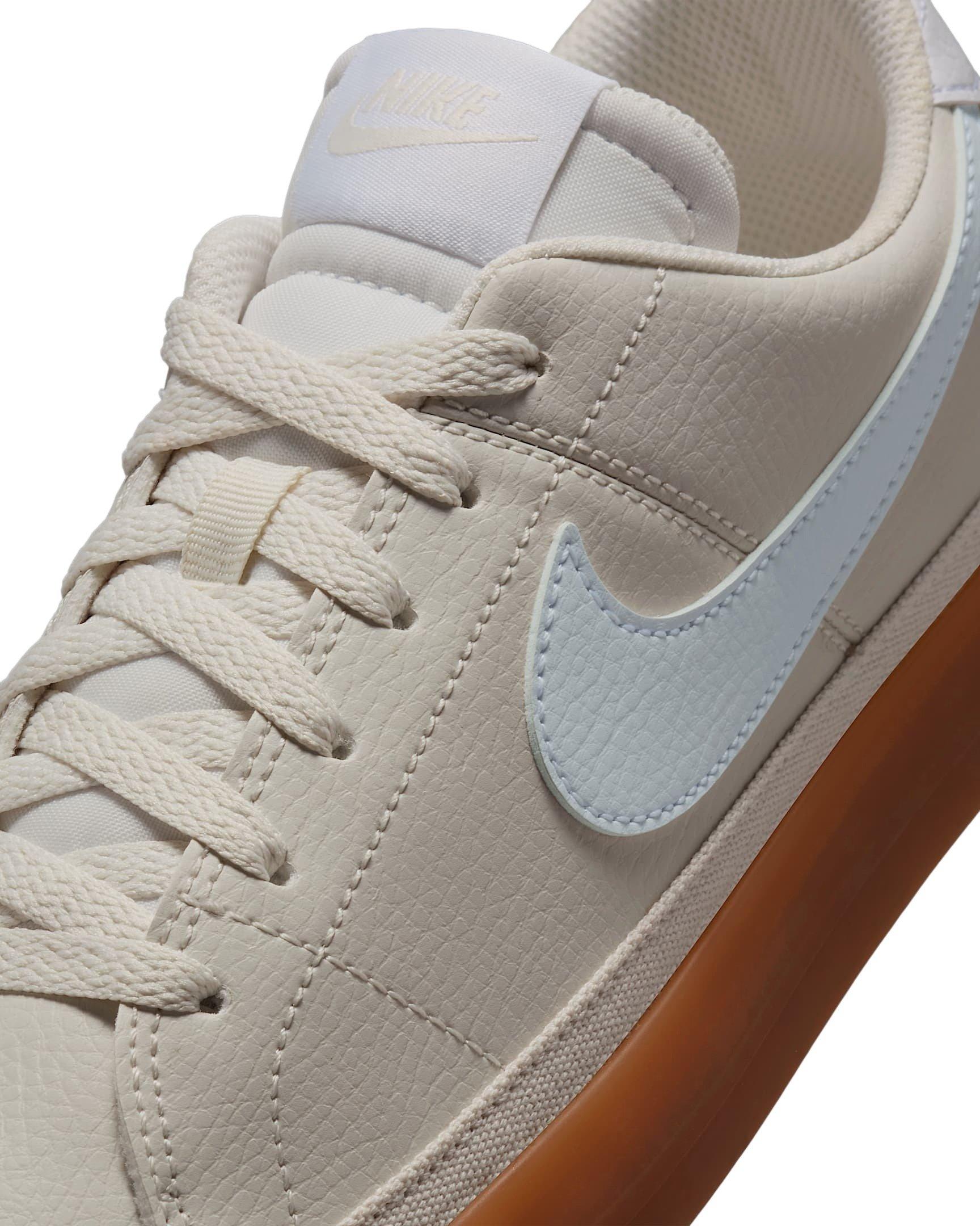 Nike Court Legacy "Phantom/Gum Yellow/White" Women's Shoe - PHANTOM/YELLOW/WHITE Thumbnail View 6