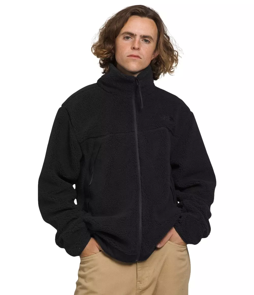 The North Face Men's Campshire Full Zip Fleece Jacket - BLACK