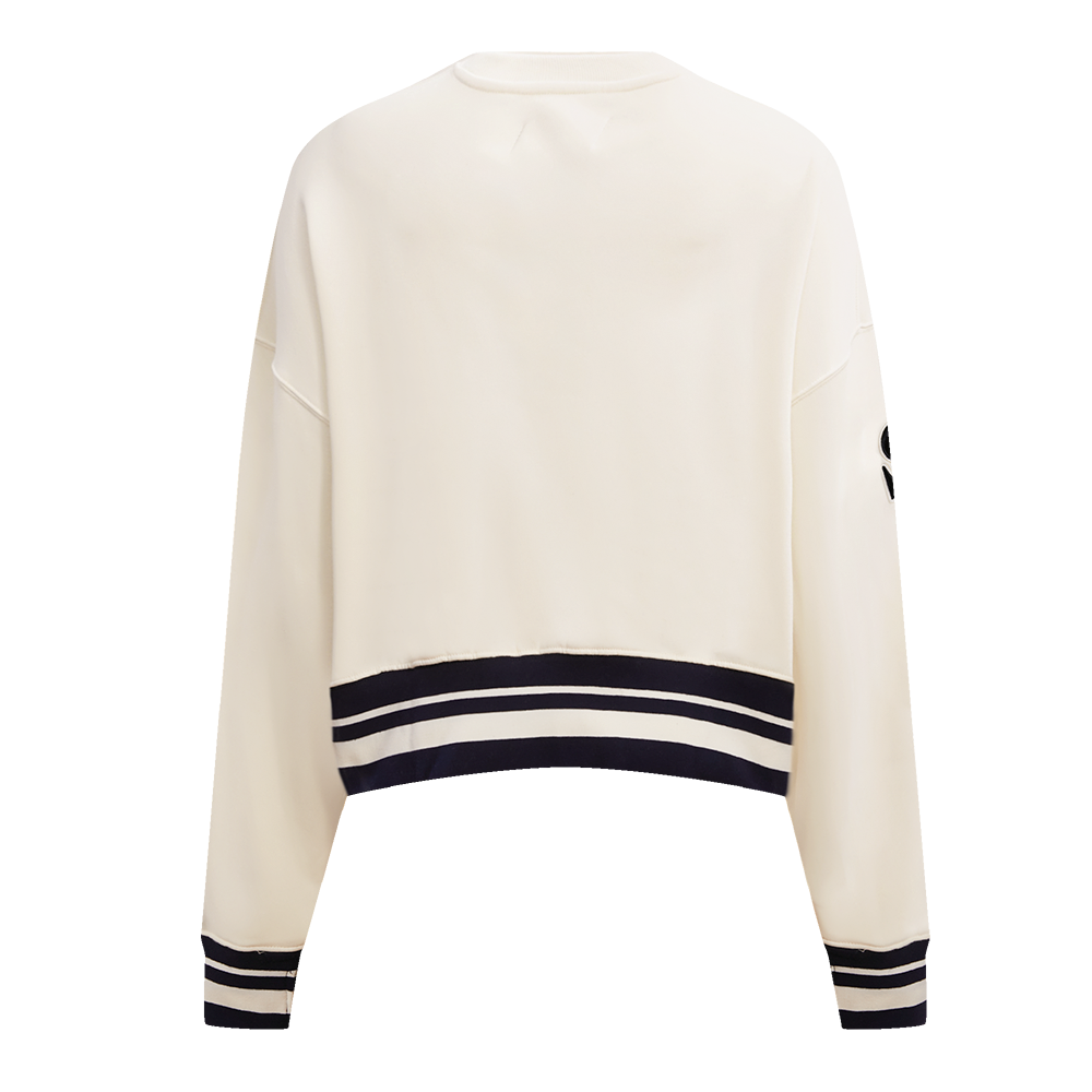 Pro Standard Women's Chicago White Sox Retro Classics Crewneck - Eggshell - EGGSHELL Thumbnail View 2