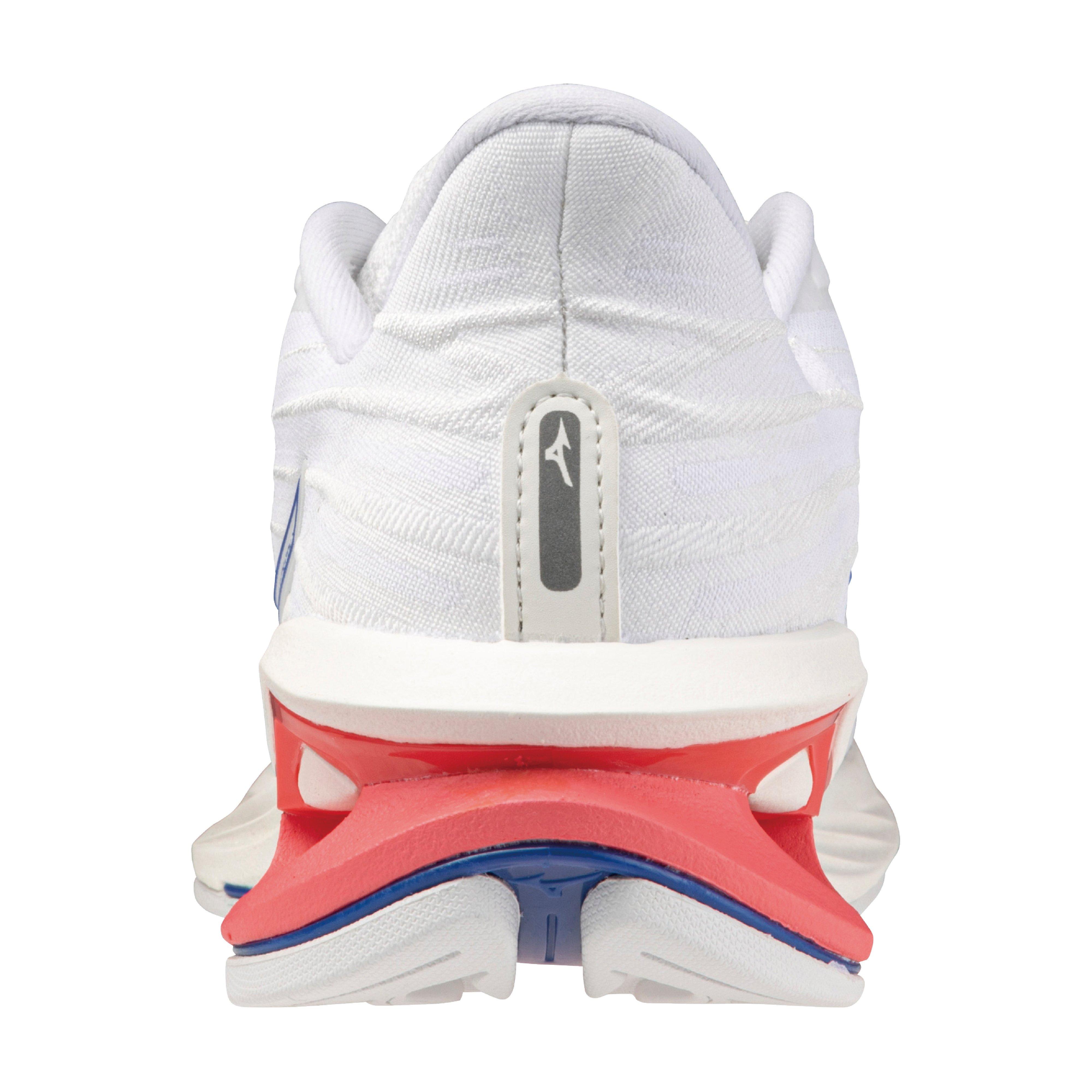 Mizuno Wave Creation 25 SSW "White/Pearl Blue" Women's Running Shoe - WHITE/BLUE Thumbnail View 5