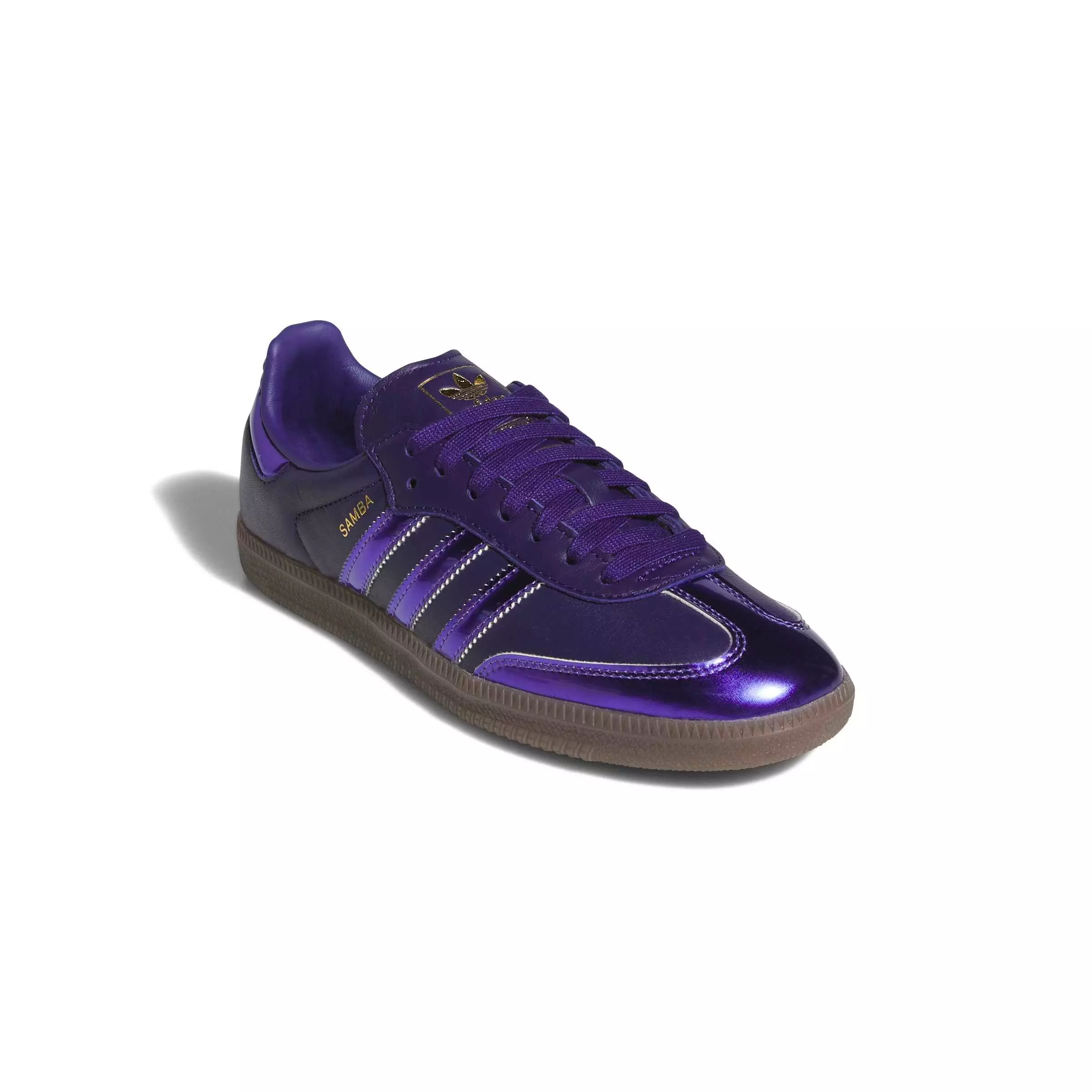 adidas Originals Samba LT "Collegiate Purple/Purple Rush/Gold Metallic" Women's Shoe - PURPLE/PURPLE/GOLD
