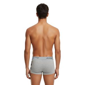 L/AB c/o Off-White Men's Horizontal Repeat Big Arrow 3" Trunk (3 Pack) - Black/White/Grey - BLACK/WHITE/GREY