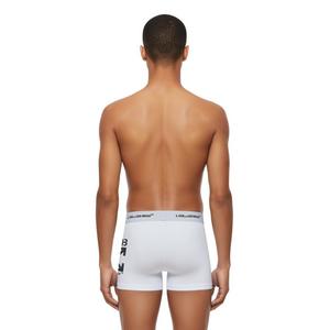 L/AB c/o Off-White Men's Horizontal Repeat Big Arrow 6" Boxer Brief (3 Pack) - Black/White/Grey - BLACK/WHITE/GREY