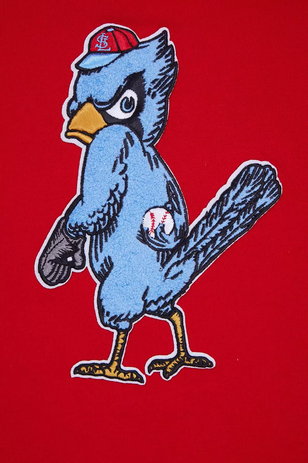 Pro Standard Women's MLB St. Louis Cardinals Retro Classic Cropped Fleece Hoodie  - Red - RED