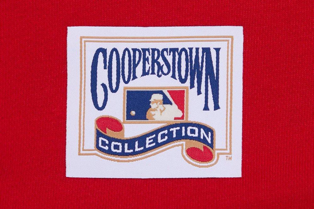 Pro Standard Women's MLB St. Louis Cardinals Retro Classic Cropped Fleece Hoodie  - Red - RED Thumbnail View 8