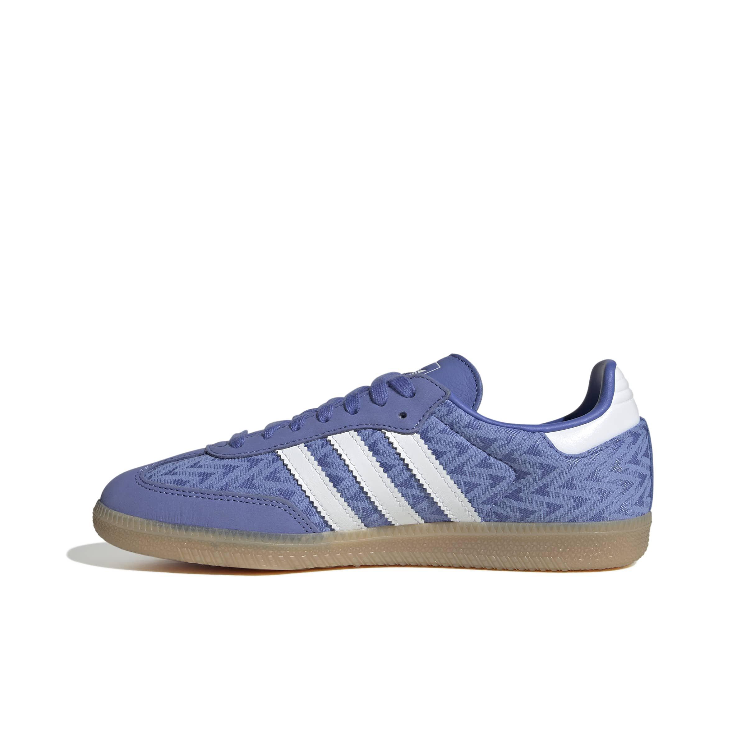 adidas Originals Samba OG "Real Lilac/Ftwr White/Gold Metallic" Women's Shoe - LILAC/WHITE/GOLD Thumbnail View 2
