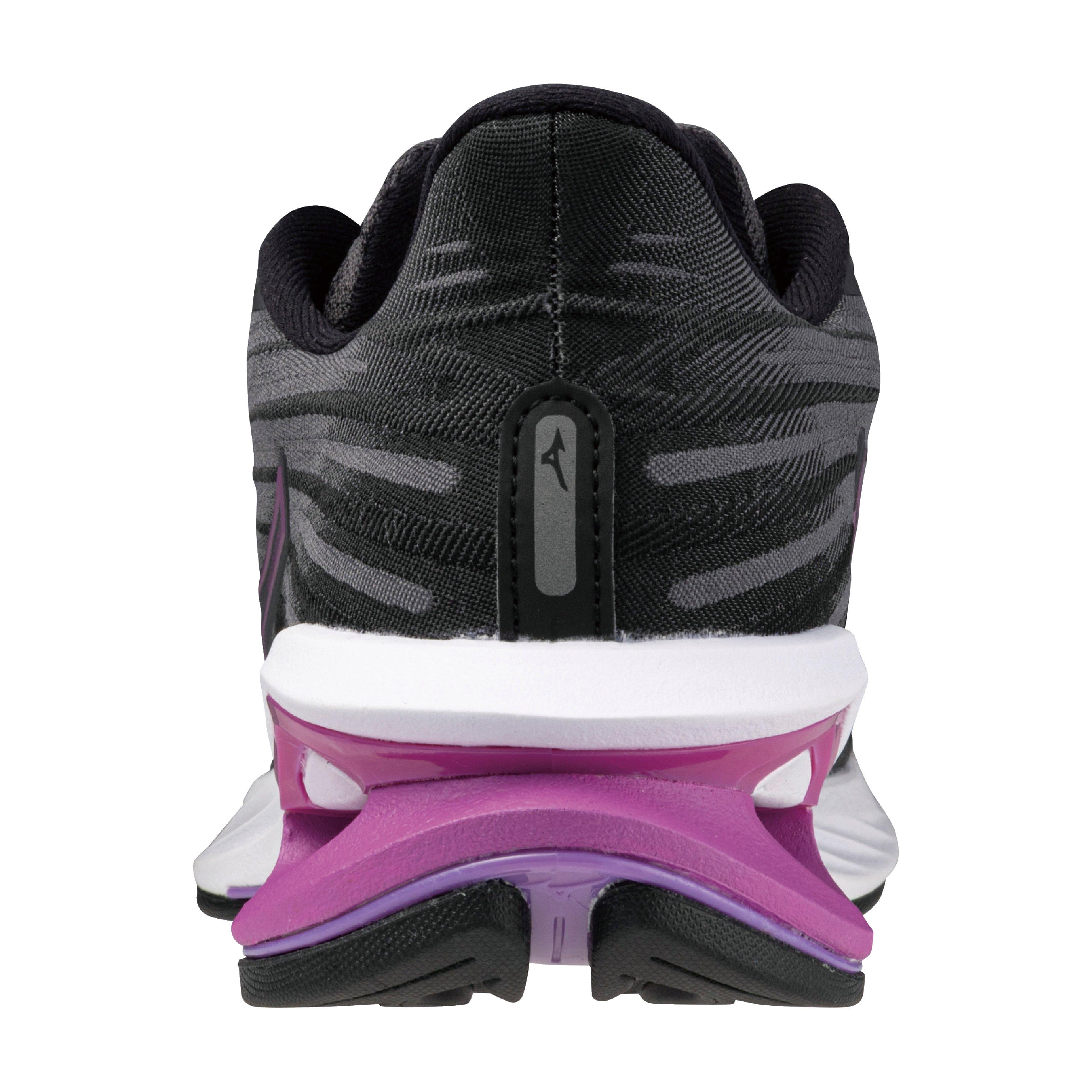 Mizuno Wave Creation 25 SSW "Iron Gate/Rosebud" Women's Running Shoe - GREY/ROSEBUD Thumbnail View 5