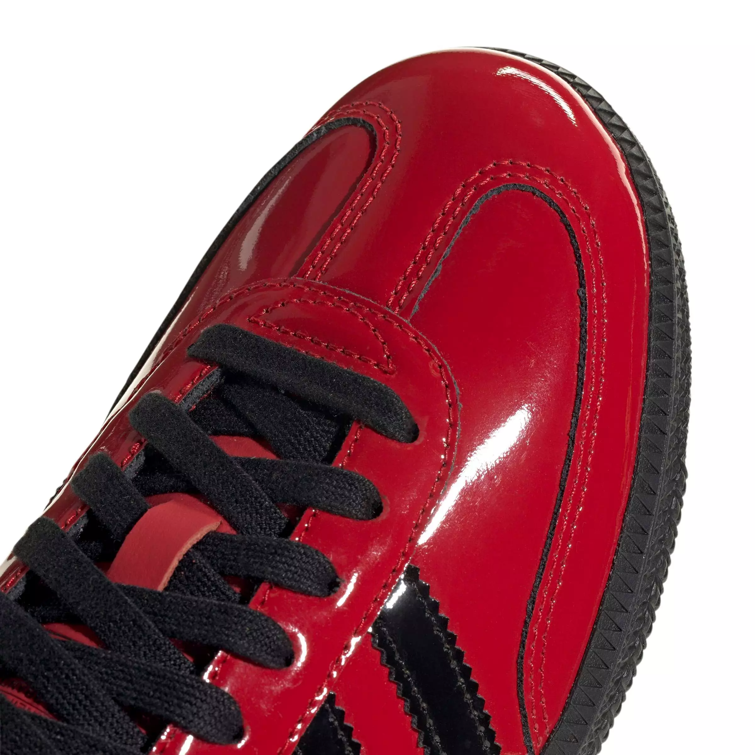 adidas Originals Samba OG "Better Scarlet/Core Black/Gold Metallic" Women's Shoe - SCARLET/BLACK/GOLD