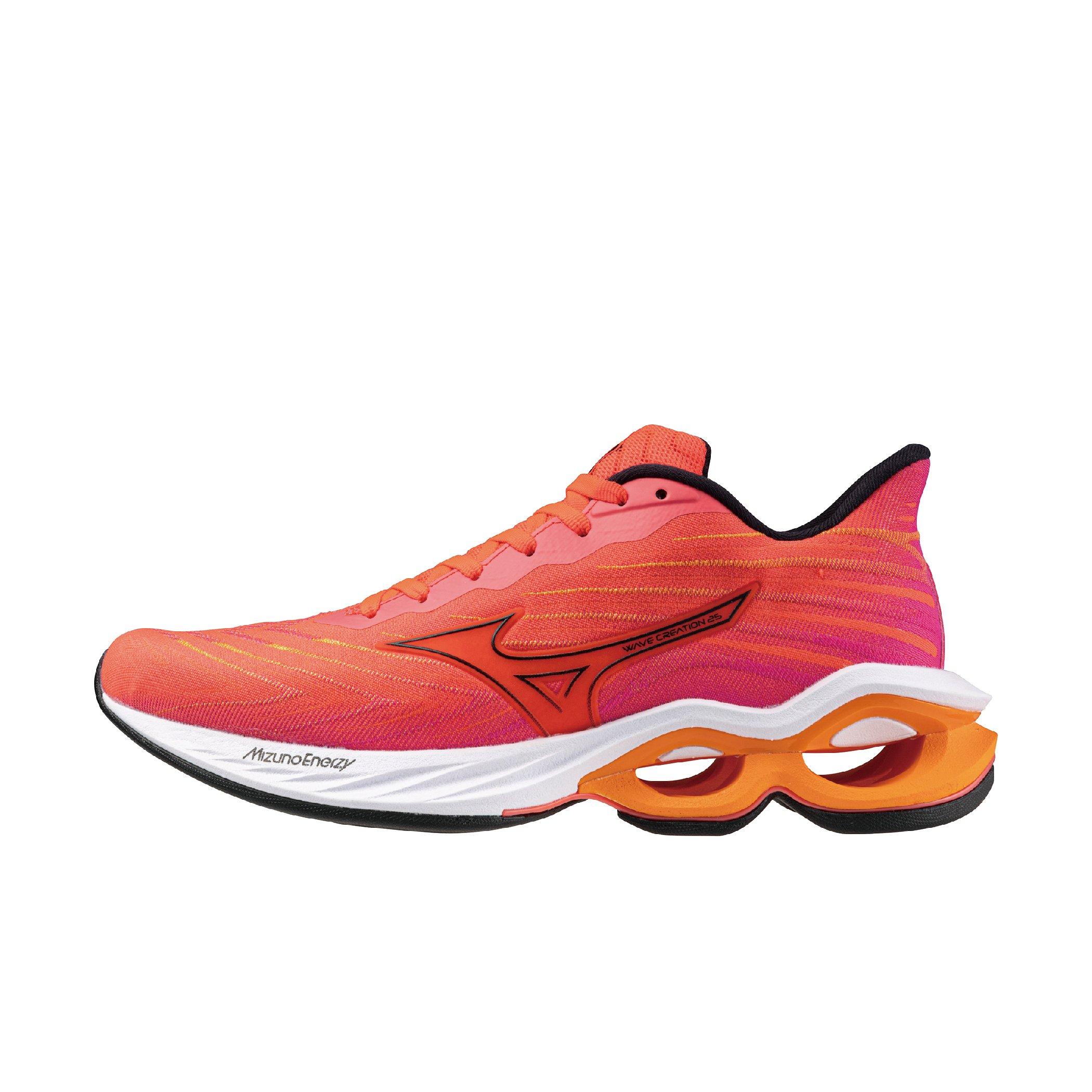 Mizuno Wave Creation 25 SSW "Pink Tetra/Athena" Women's Running Shoe - PINK/ATHENA Thumbnail View 2