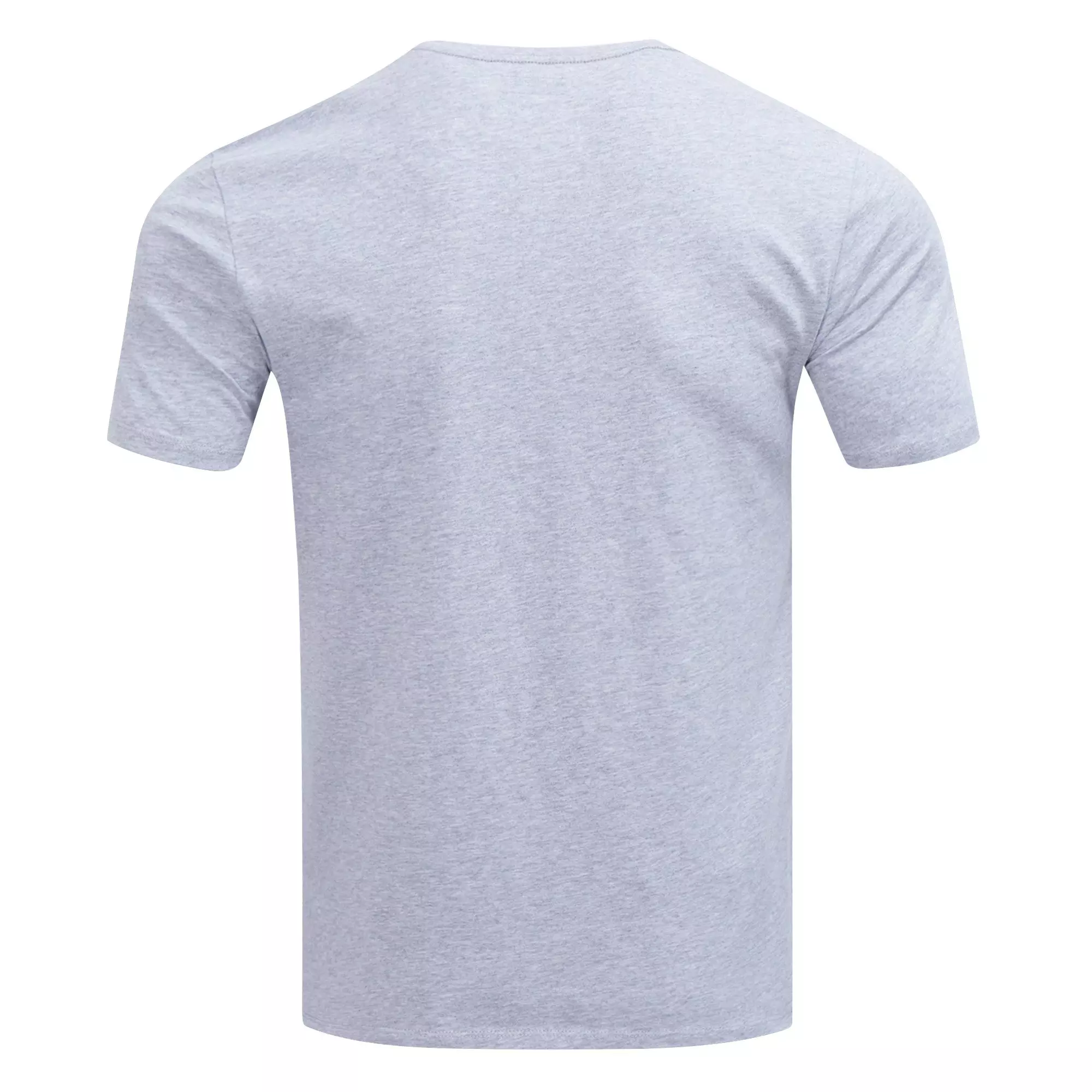 L/AB c/o Off-White Men's Chest Logo Classic Crew Undershirt (3 Pack) - Black/White/Grey - BLACK/WHITE/GREY