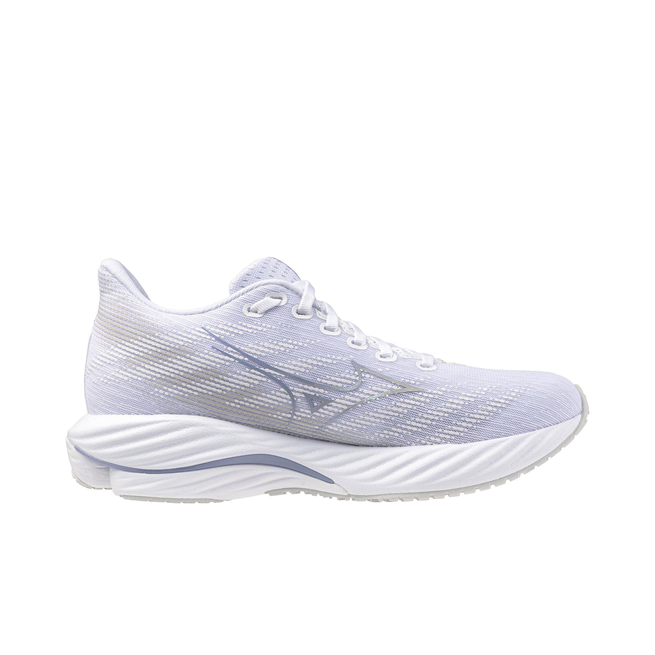 Mizuno Wave Rider 28 "White/Nimbus Cloud" Women's Running Shoe - WHITE/CLOUD Thumbnail View 1