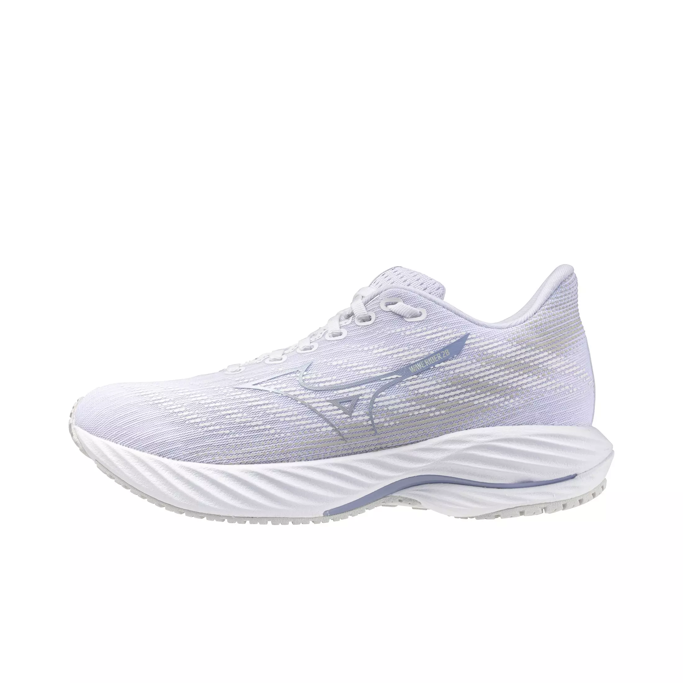 Mizuno Wave Rider 28 "White/Nimbus Cloud" Women's Running Shoe - WHITE/CLOUD