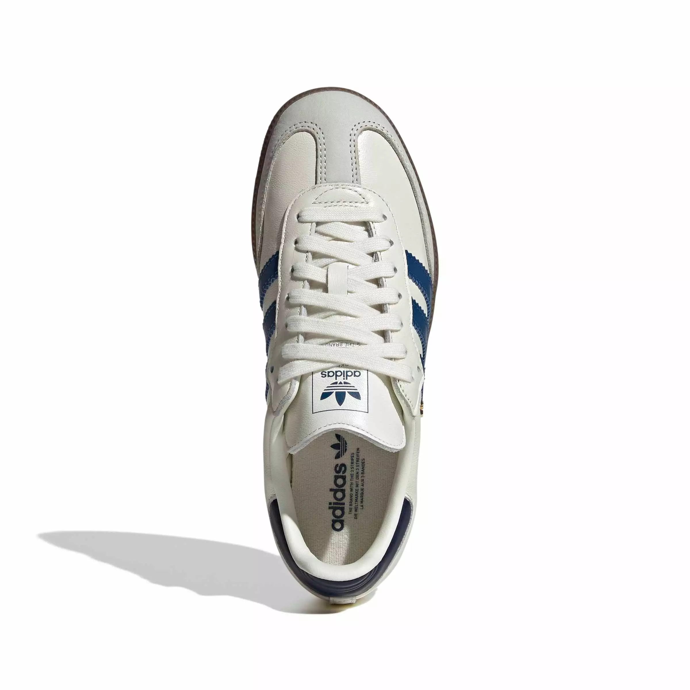 adidas Originals Samba OG "Off White/Dusky Petrol/Night Indigo" Women's Shoe - OFF WHITE/DUSKY/INDIGO