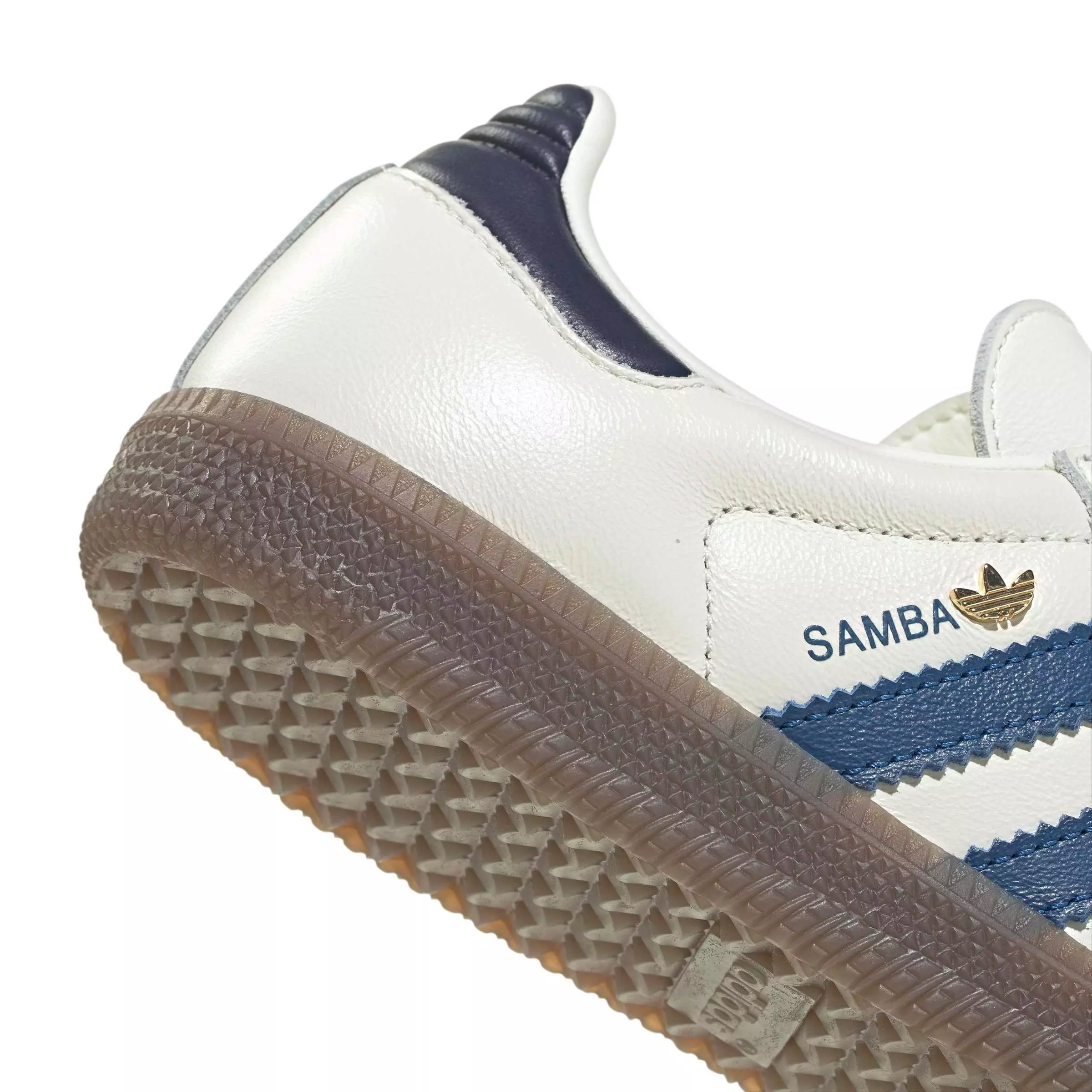 adidas Originals Samba OG "Off White/Dusky Petrol/Night Indigo" Women's Shoe - OFF WHITE/DUSKY/INDIGO