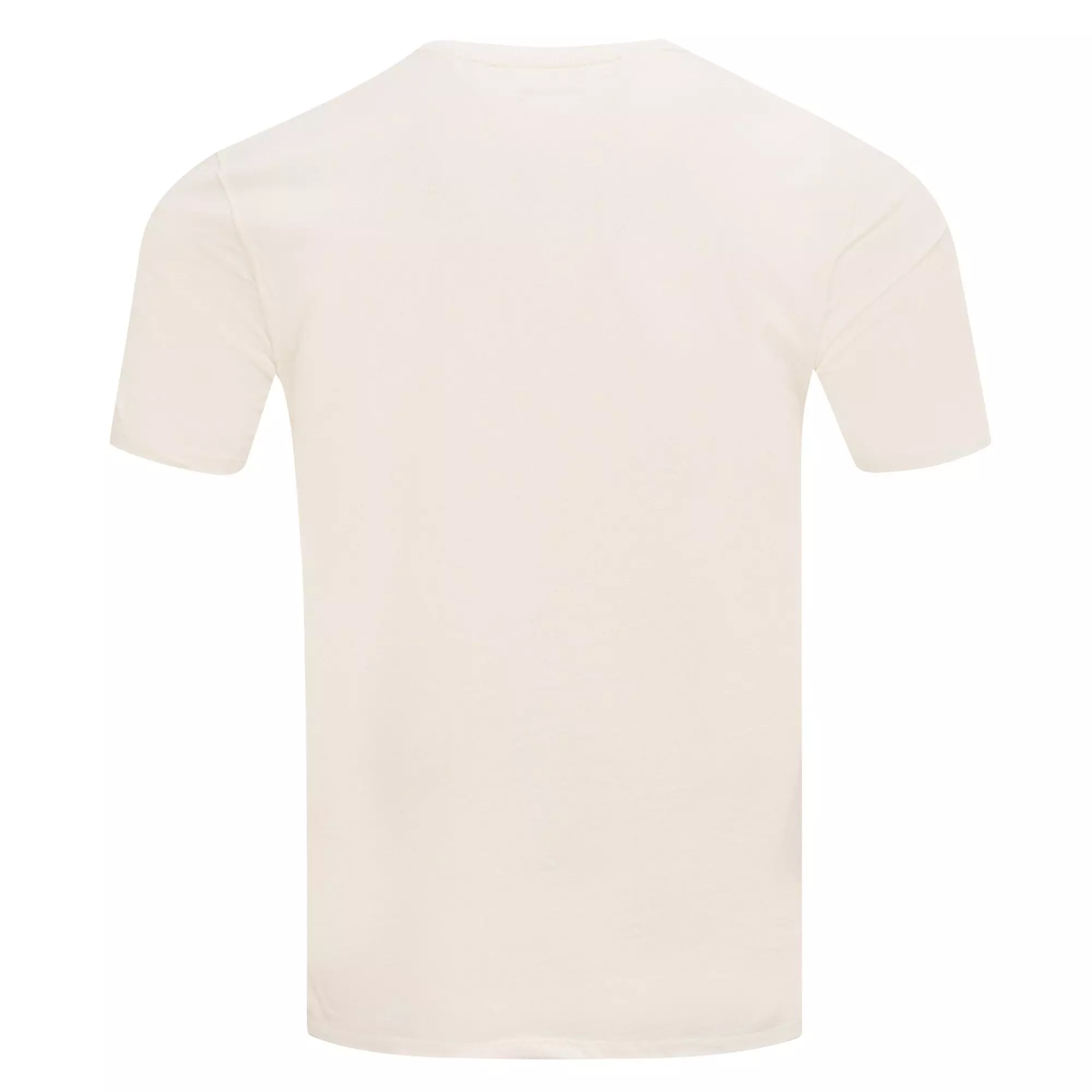 L/AB c/o Off-White Men's Chest Logo Classic Crew Undershirt (3 Pack) - Marshmallow/Birch/Grey - MARSHMALLOW/BIRCH/GREY