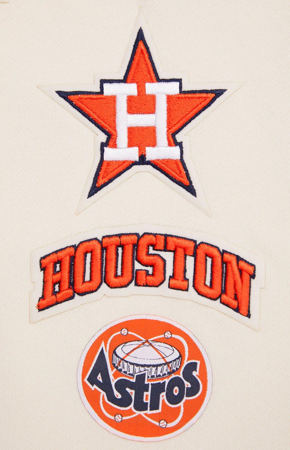 Pro Standard Women's Houston Astros Retro Classics Crewneck - Eggshell - EGGSHELL Thumbnail View 7