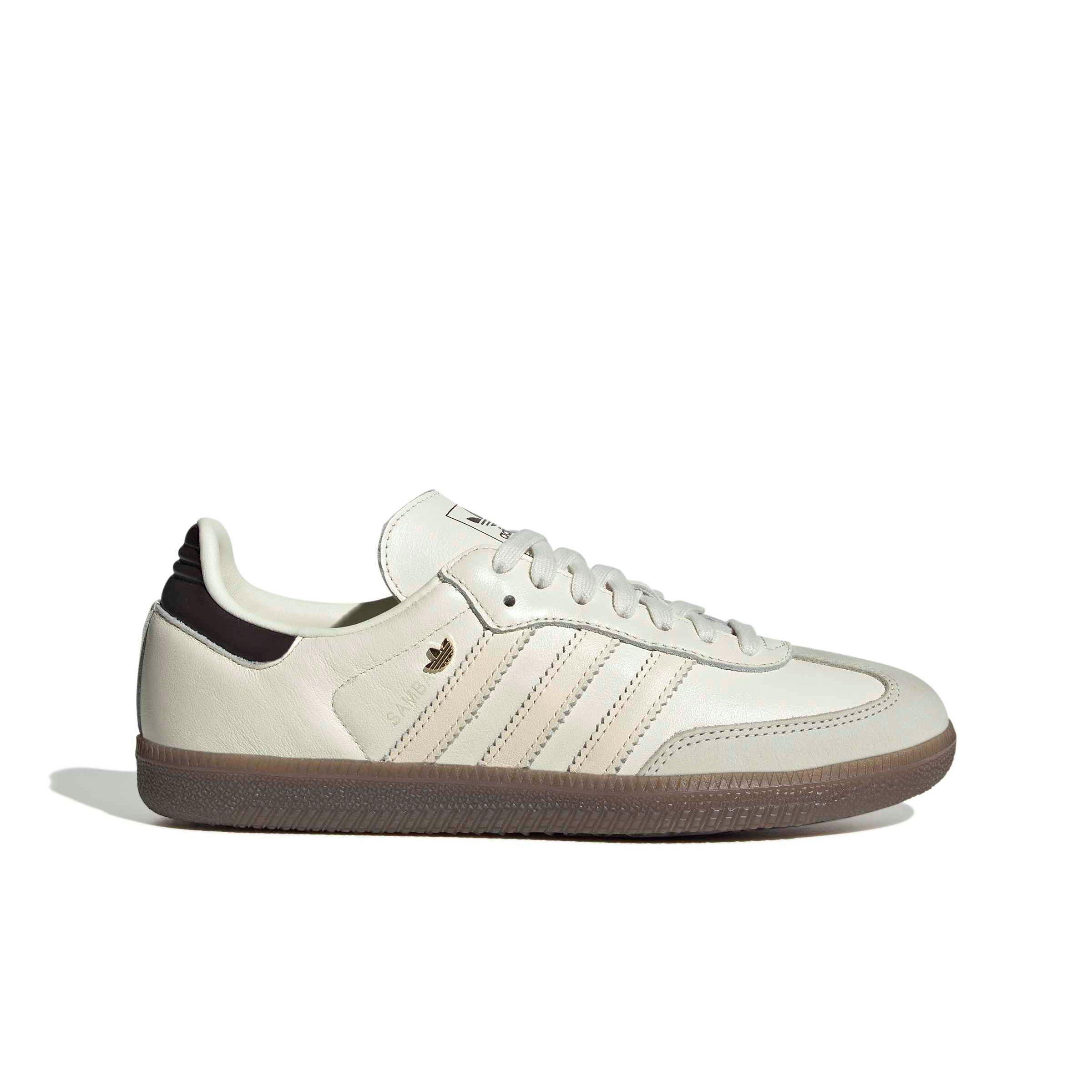 adidas gazelle silver green womens adidas Samba Long Tongue Shoes - Women's - Silver / Preloved Ruby / Gum main image 1