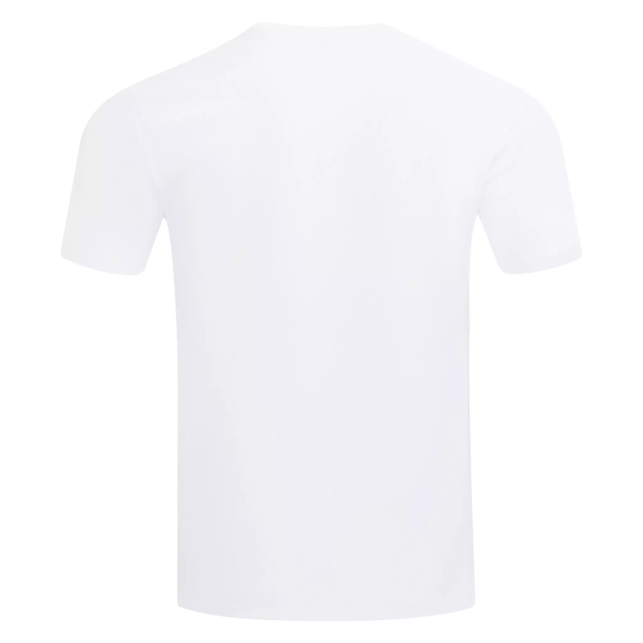 L/AB c/o Off-White Men's Chest Logo Classic Crew Undershirt (3 Pack) - White - WHITE