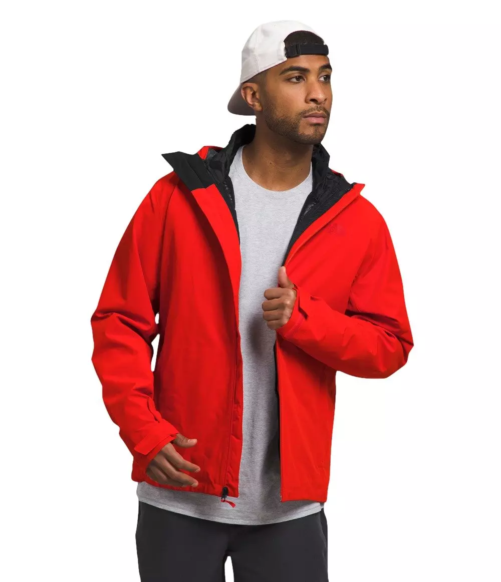 The North Face Men’s ThermoBall Eco Triclimate Jacket - RED/BLACK