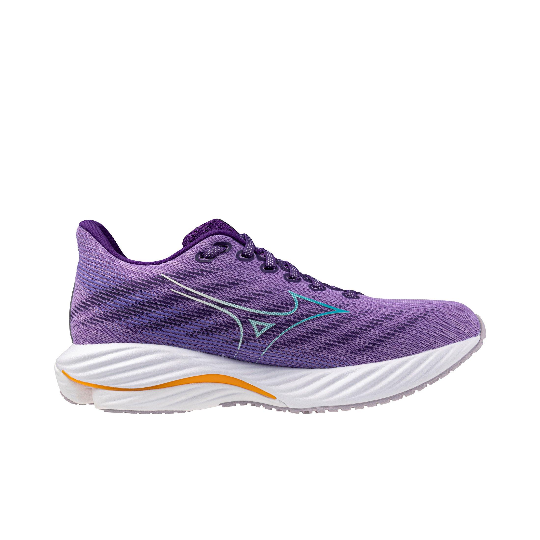 Mizuno Wave Rider 28 "Paisley Purple/Ceramic" Women's Running Shoe - PURPLE/CERAMIC Thumbnail View 1