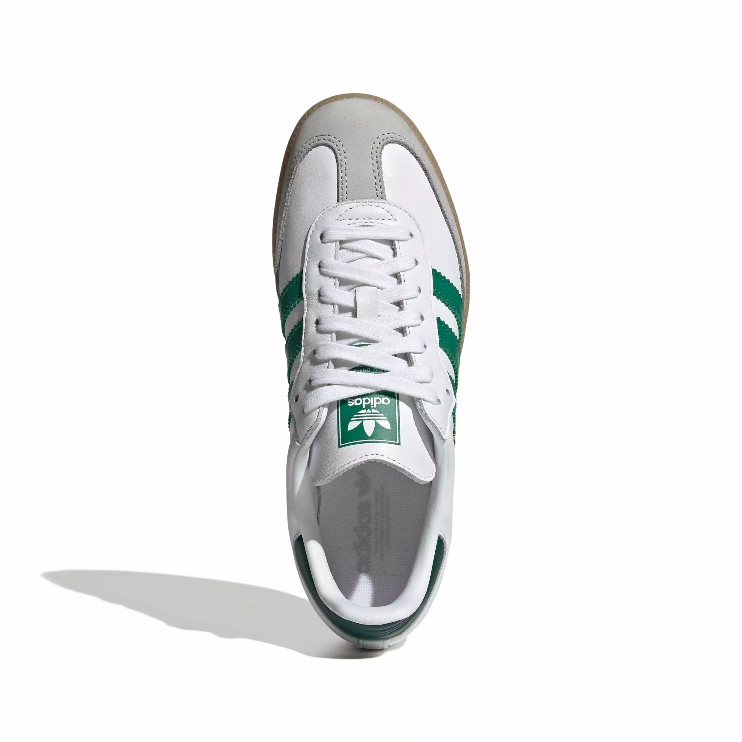 adidas Originals Samba OG "Ftwr White/Bold Green/Collegiate Green" Women's Shoe - WHITE/GREEN/GREEN