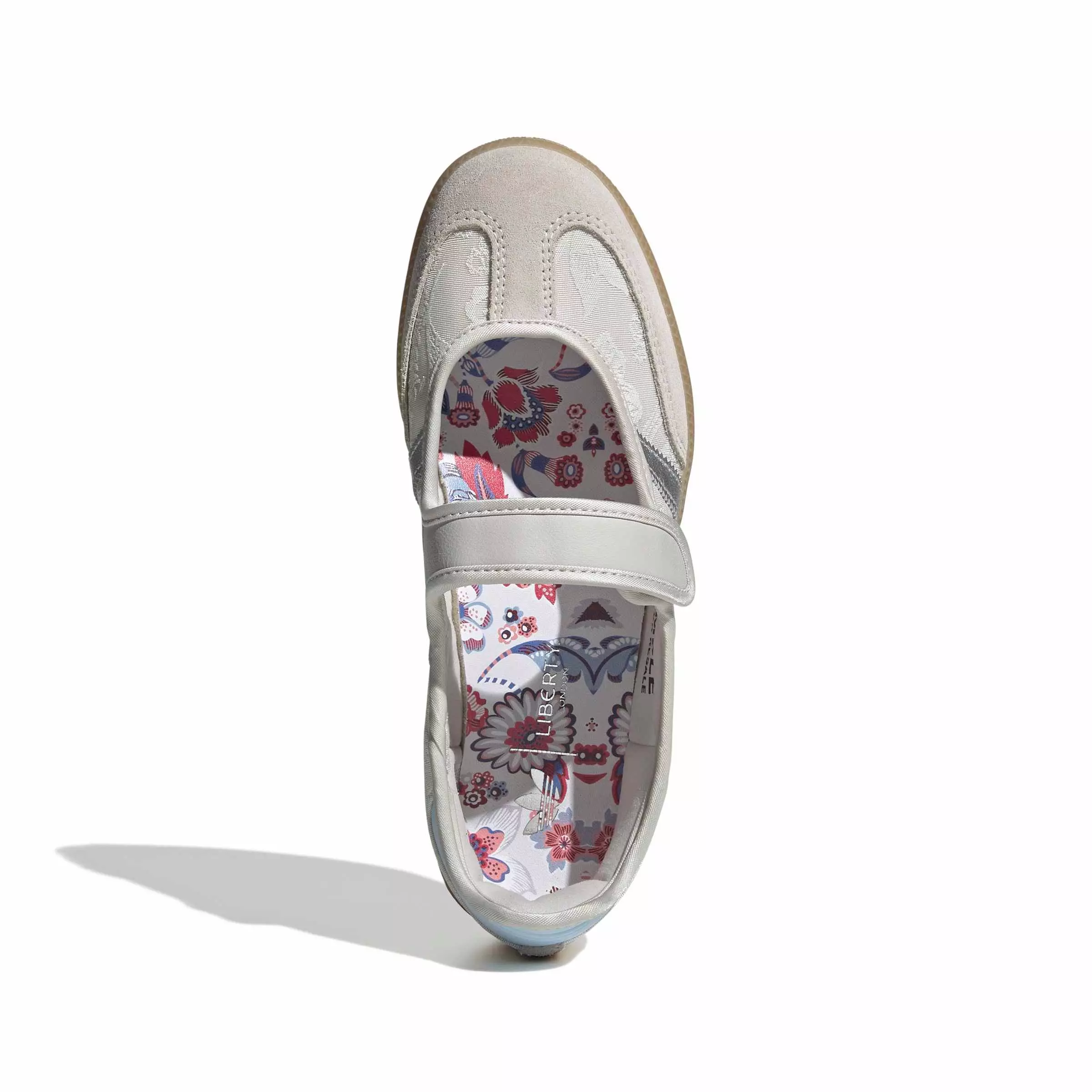 adidas Originals Samba OG "Chalk Pearl/Silver Metallic/Chalk White" Women's Shoe - CHALK/SILVER/CHALK