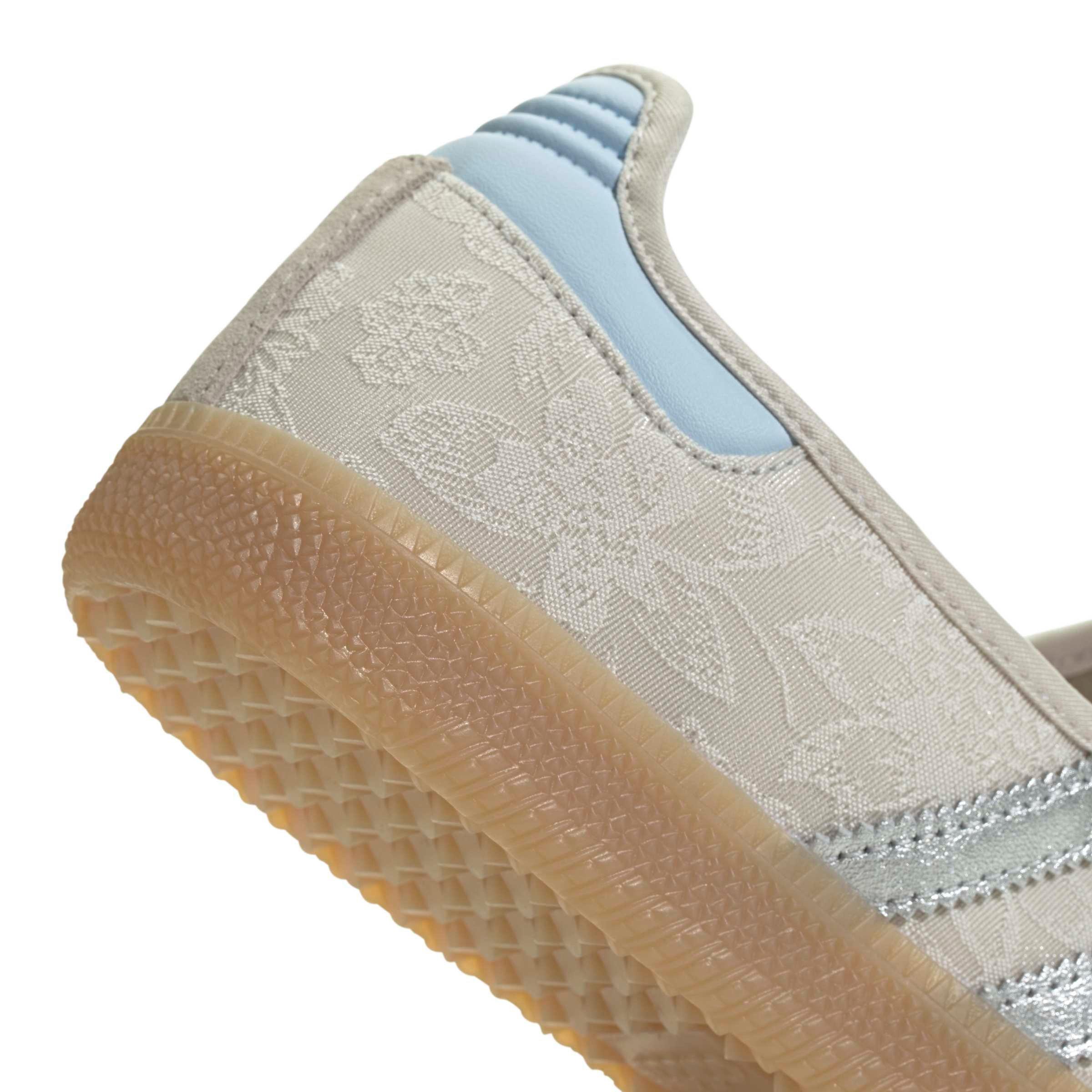 adidas Originals Samba Jane OG "Chalk Pearl/Silver Metallic/Chalk White" Women's Shoe - CHALK/SILVER/CHALK Thumbnail View 8
