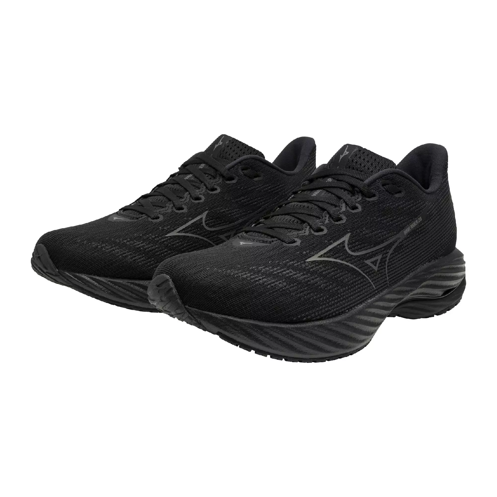 Mizuno Wave Rider 28 "Black/Shade" Women's Running Shoe - BLACK/SHADE
