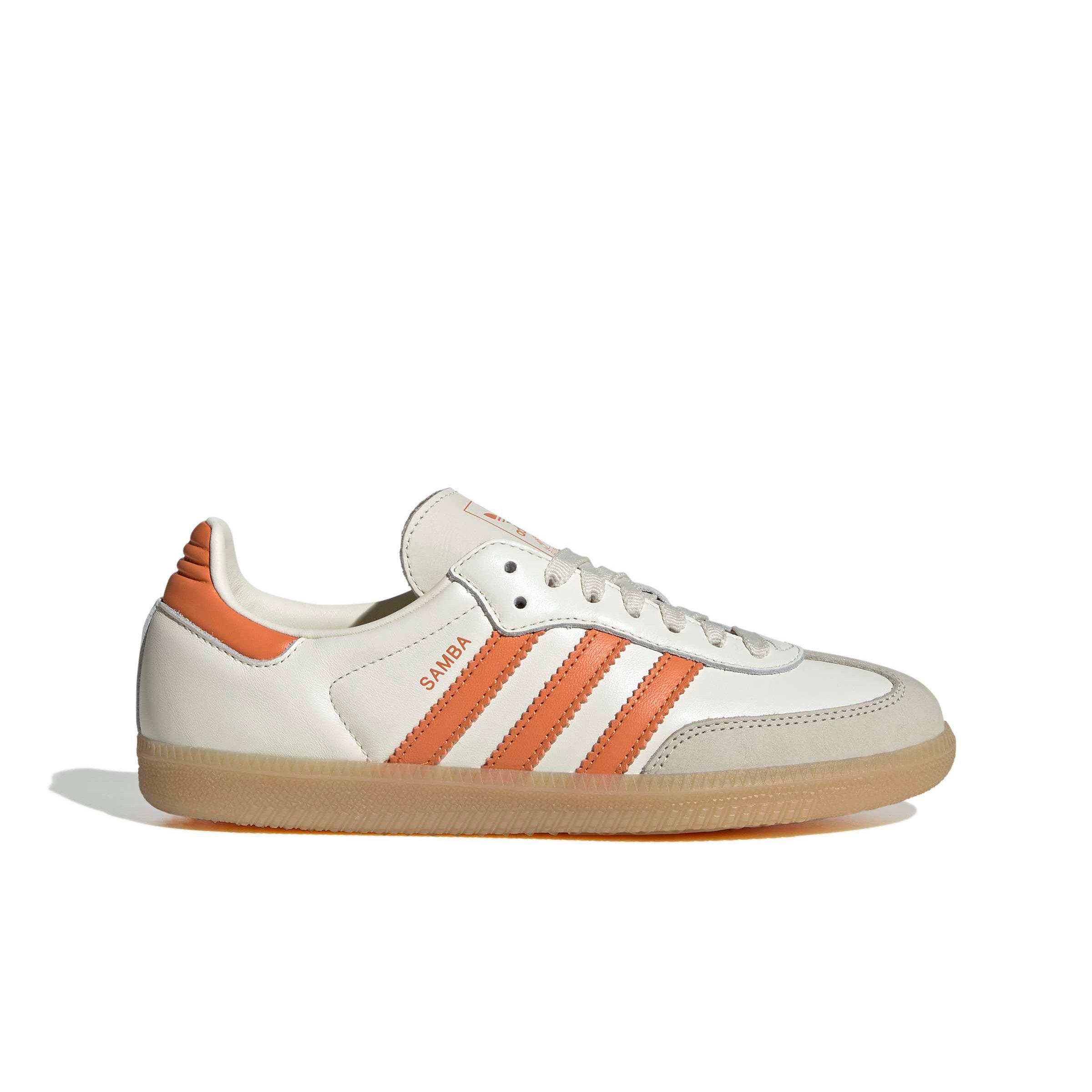 adidas Originals Samba OG "Off White/Dusky Orange/Gum 3" Women's Shoe - OFF WHITE/ORANGE/GUM Thumbnail View 1