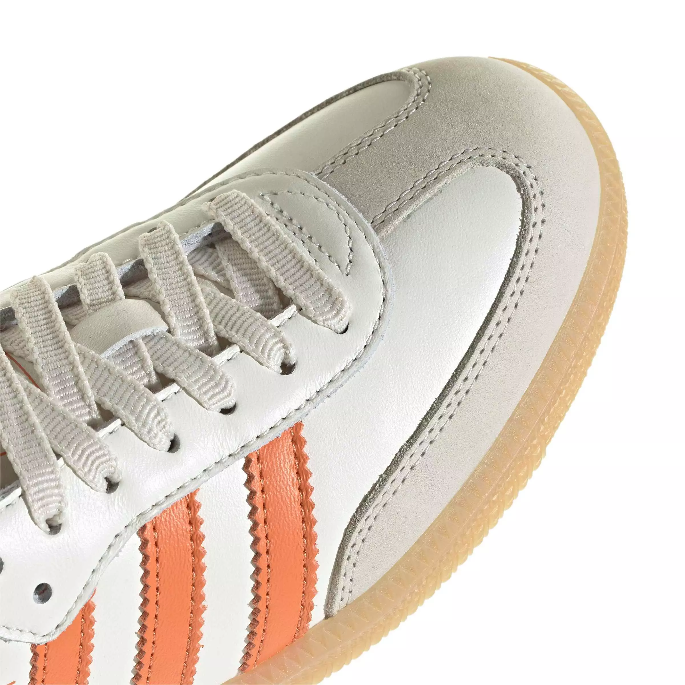 adidas Originals Samba OG "Off White/Dusky Orange/Gum 3" Women's Shoe - OFF WHITE/ORANGE/GUM