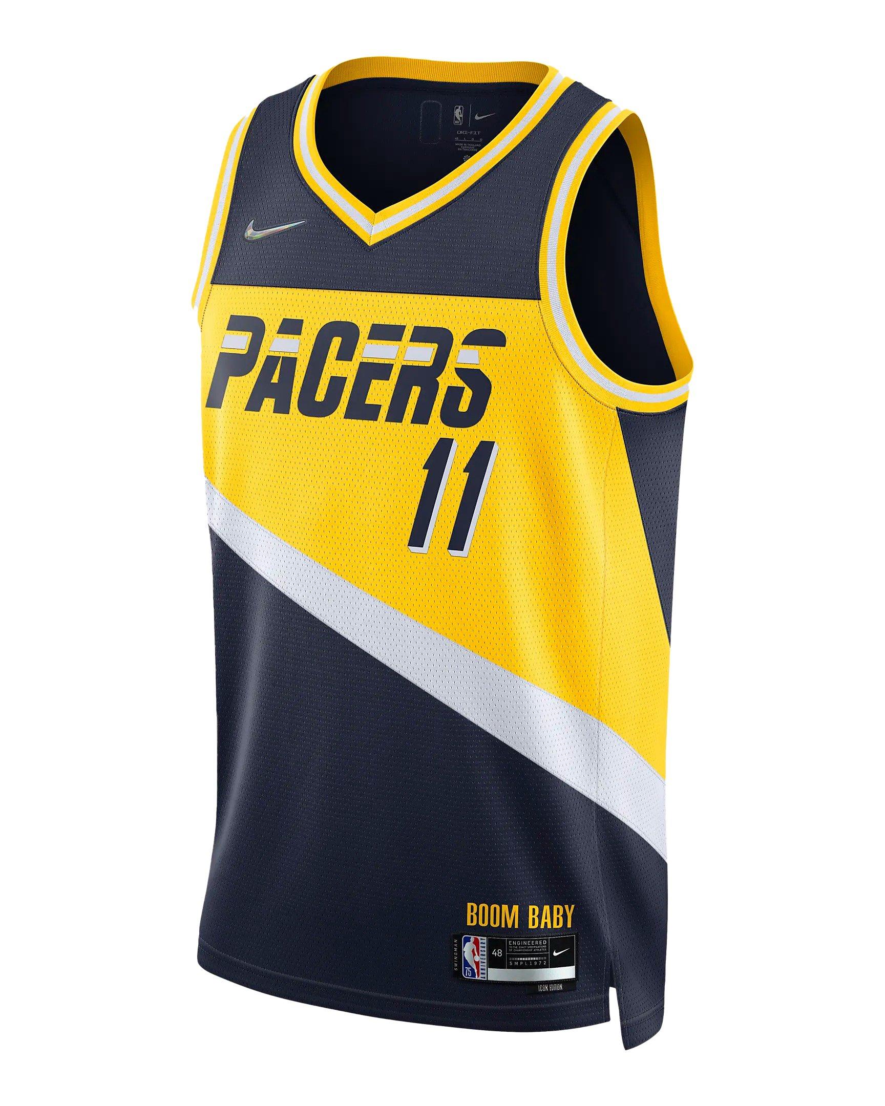 Nike, Shirts, Nike Nba City Edition Hoodie Indiana Pacers New