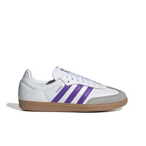 adidas Originals Samba OG "Ftwr White/Purple Rush/Grey One" Women's Shoe