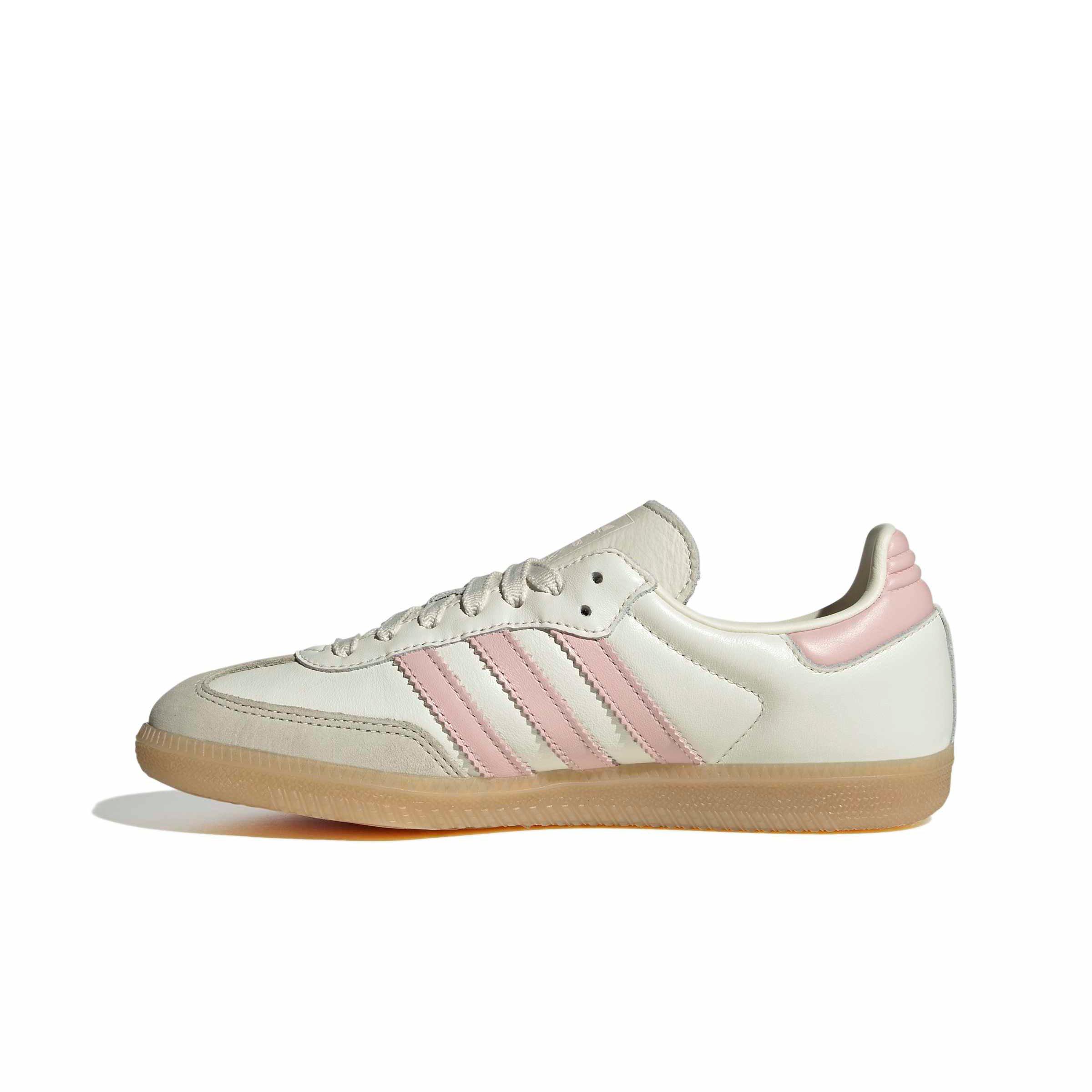 adidas Originals Samba OG "Off White/Sandy Pink/Gum 3" Women's Shoe - OFF WHITE/PINK/GUM Thumbnail View 2