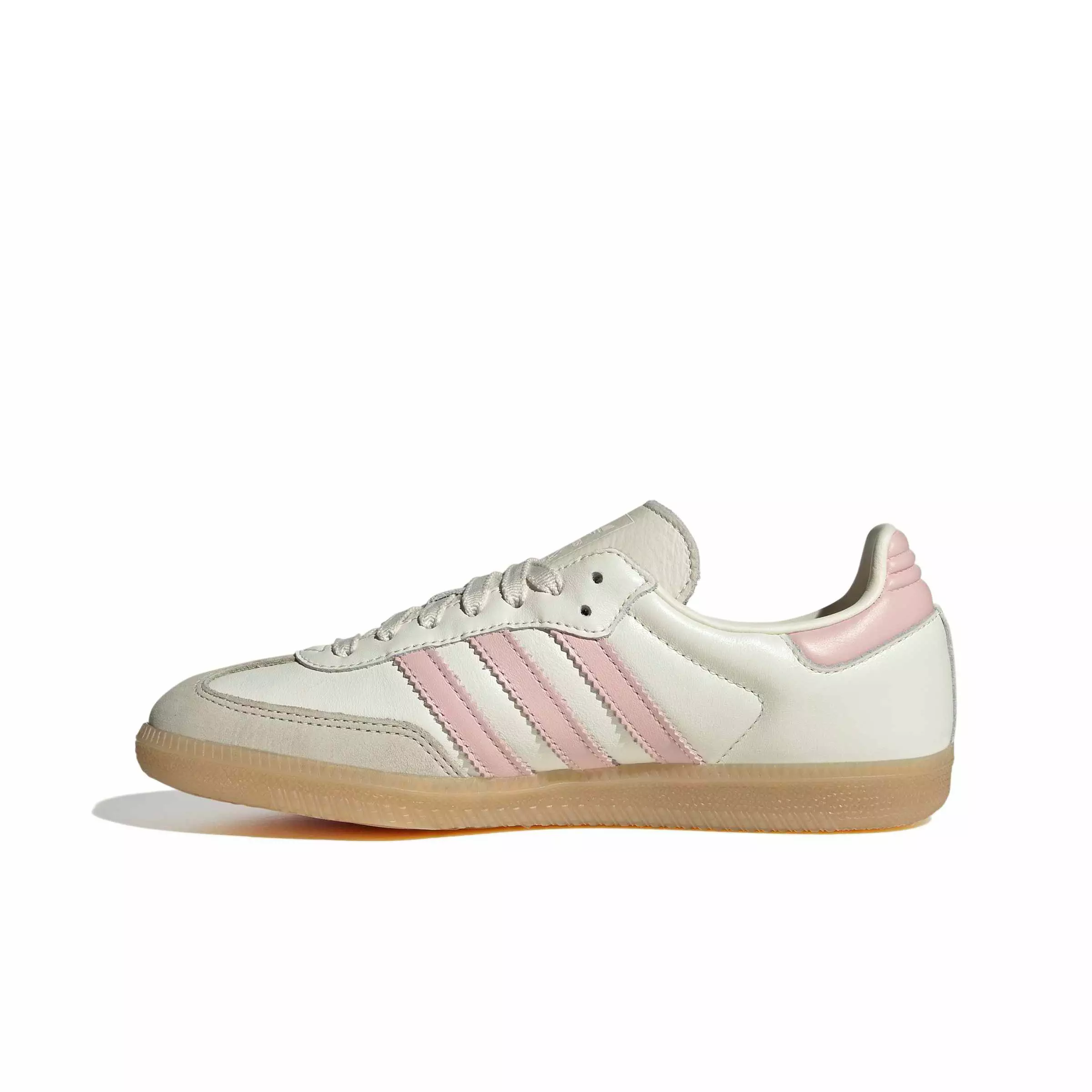 adidas Originals Samba OG "Off White/Sandy Pink/Gum 3" Women's Shoe - OFF WHITE/PINK/GUM