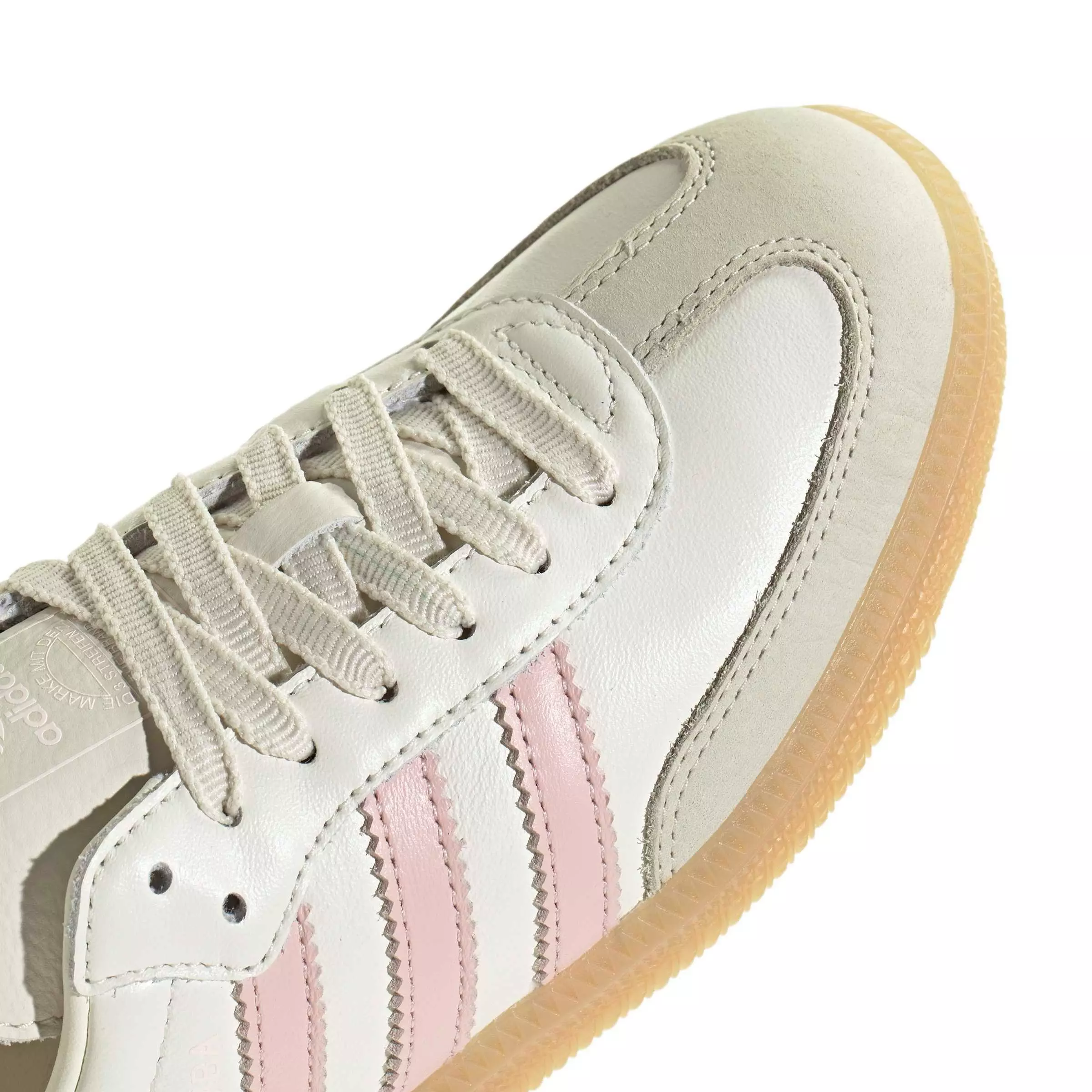 adidas Originals Samba OG "Off White/Sandy Pink/Gum 3" Women's Shoe - OFF WHITE/PINK/GUM