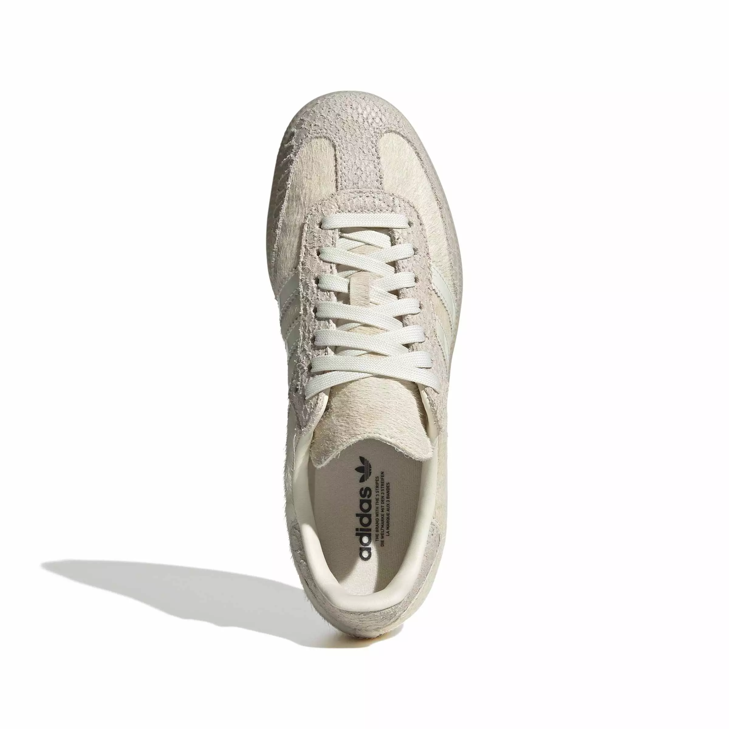 adidas Originals Samba OG "Off White/Off White/Crystal Linen" Women's Shoe - OFF WHITE/OFF WHITE/LINEN