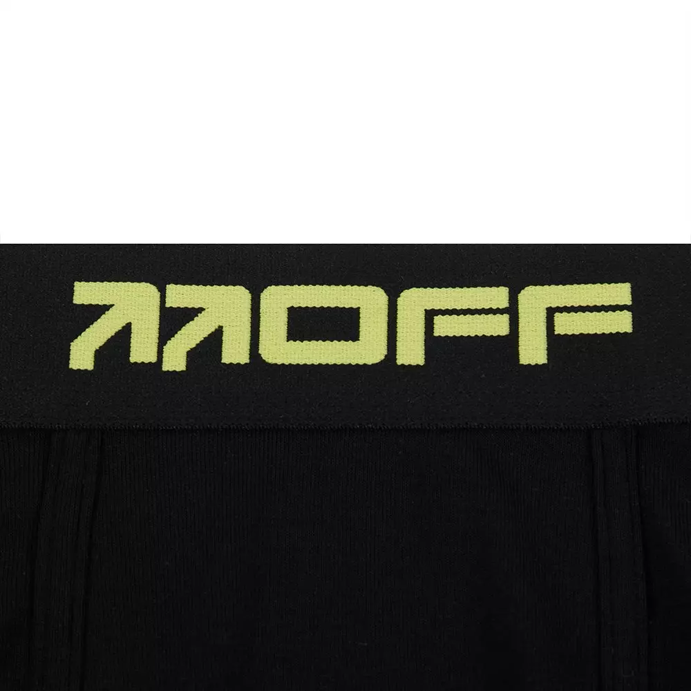 L/AB c/o Off-White Men's Stamp High Alert Printed Boxer Brief - Black - BLACK