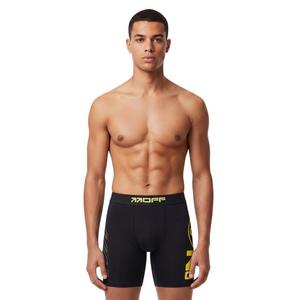 L/AB c/o Off-White Men's Stamp High Alert Printed Boxer Brief - Black - BLACK