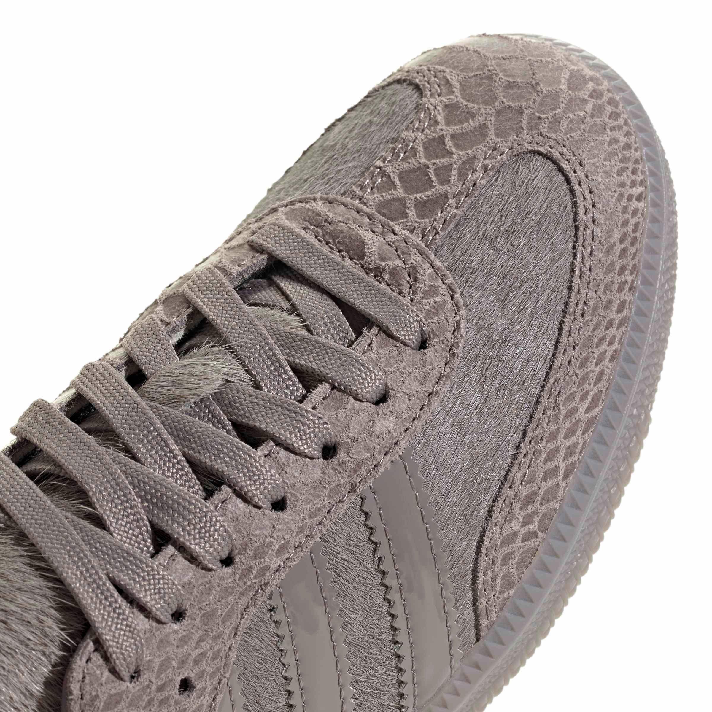 adidas Originals Samba OG "Taupe Oxide/Taupe Oxide/Gold Metallic" Women's Shoe - TAUPE/TAUPE/GOLD Thumbnail View 8