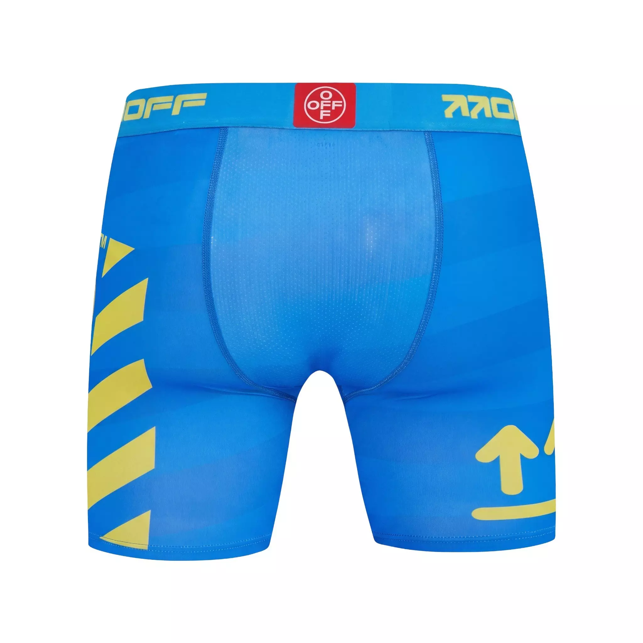 L/AB c/o Off-White Men's Big Logo Boxer Brief - Indigo - INDIGO