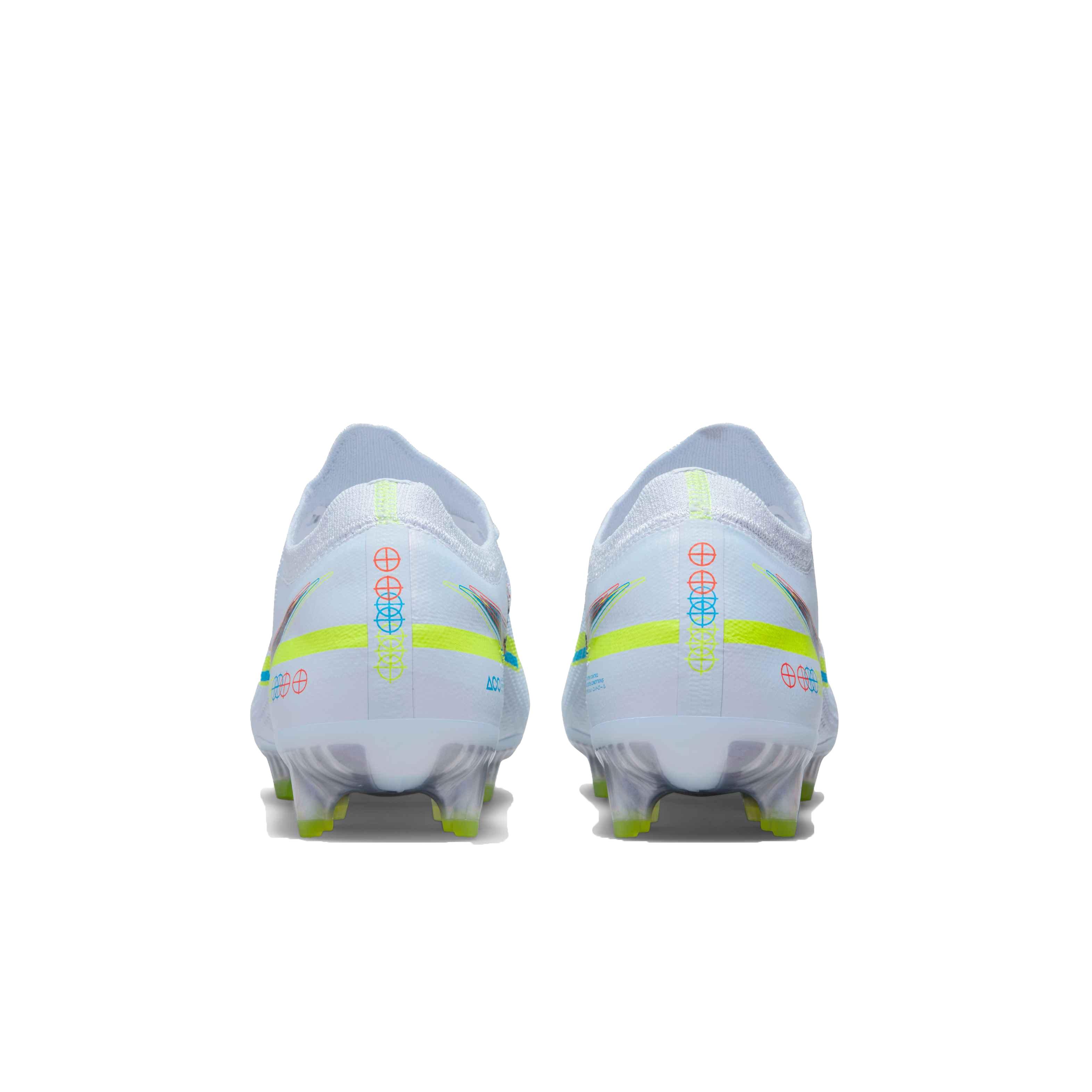 Nike Phantom GT2 Elite FG "Soccer Grey/Blackened Blue" Unisex Soccer Cleat - GREY Thumbnail View 5