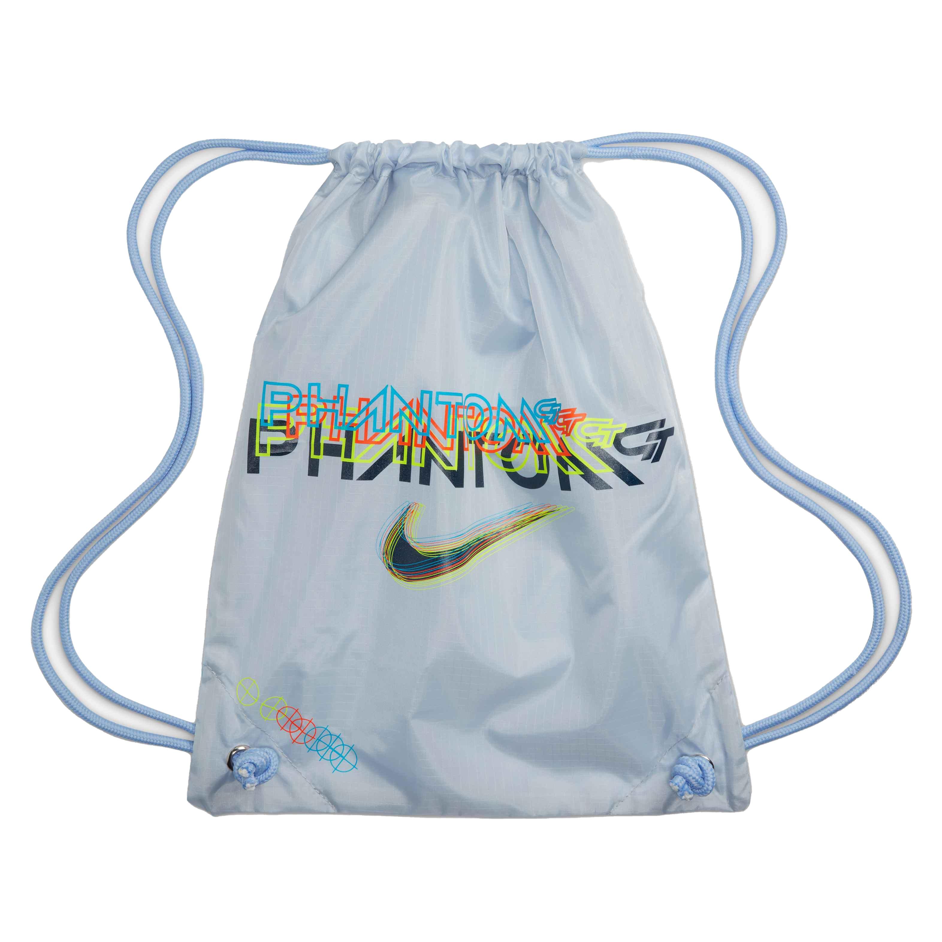 Nike Phantom GT2 Elite FG "Soccer Grey/Blackened Blue" Unisex Soccer Cleat - GREY Thumbnail View 10