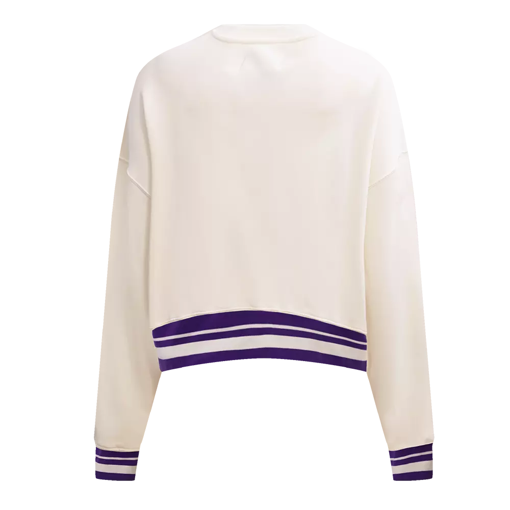 Pro Standard Women's Arizona Diamondbacks Retro Classics Crewneck - Eggshell - EGGSHELL