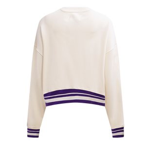 Pro Standard Women's Arizona Diamondbacks Retro Classics Crewneck - Eggshell